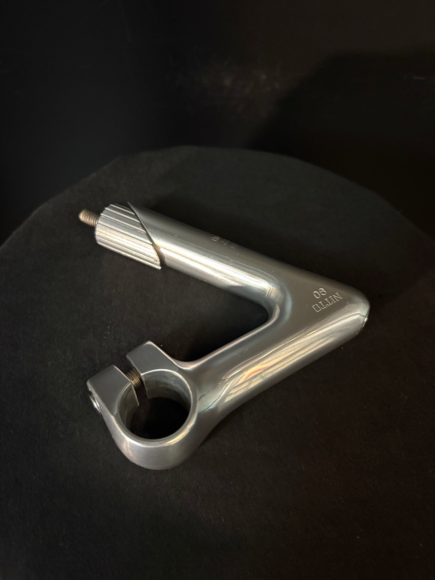 Nitto Jaguar 1” Threaded Quill Stem Silver 90mm 25.4