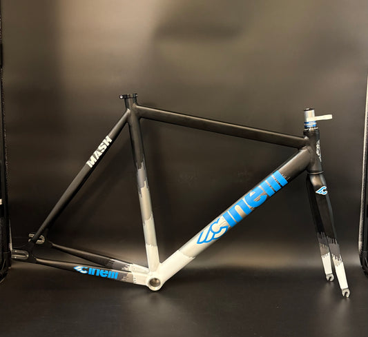 Cinelli Mash Histogram Frameset Black/Blue 53cm M