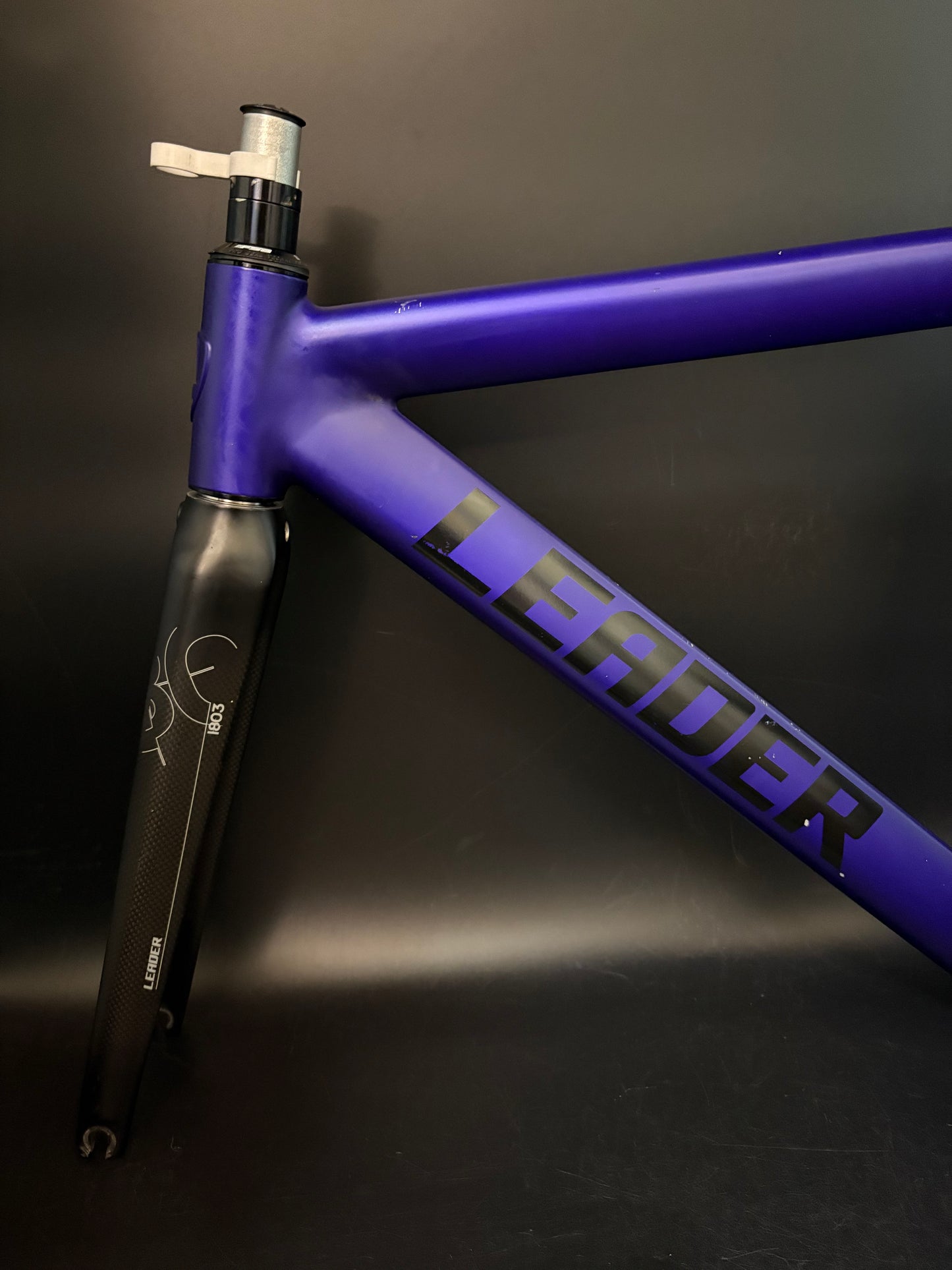 Leader 725 Frameset Purple 53cm ST 55cm TT