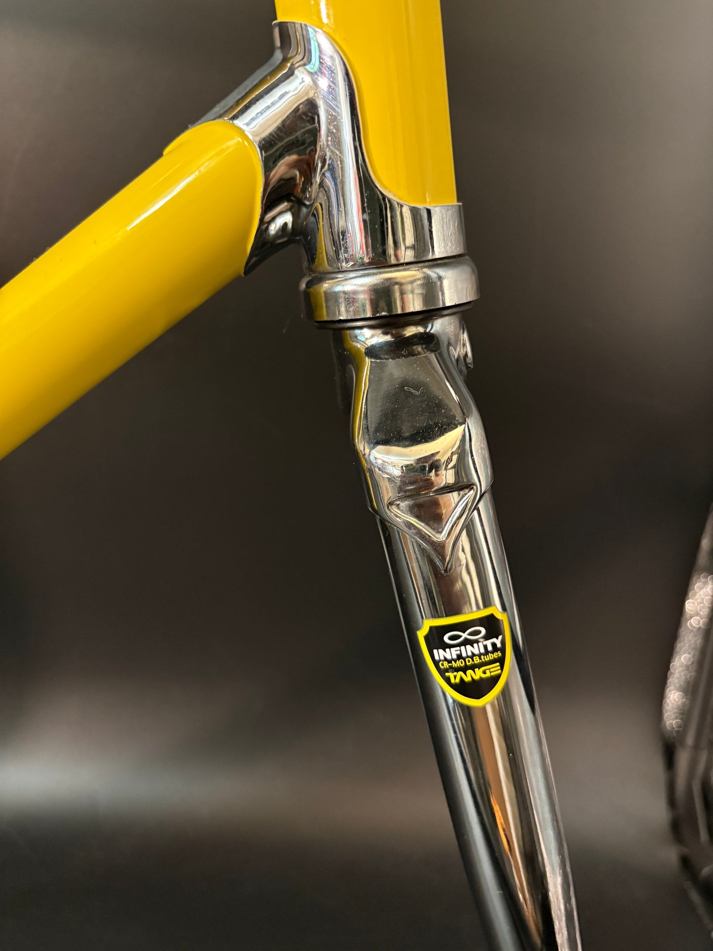 Look AC 364 Frameset Yellow/Chrome Medium