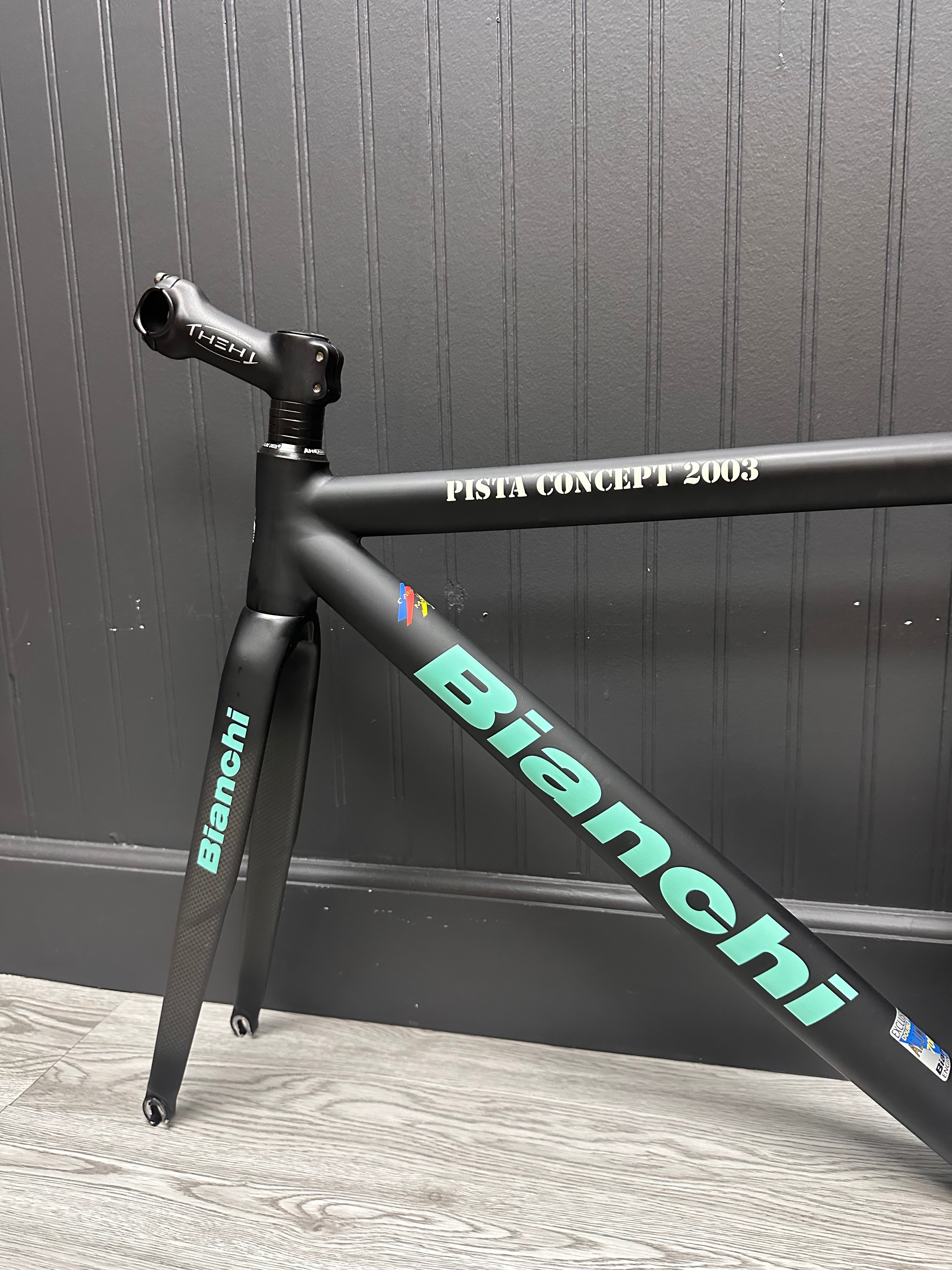 Bianchi Pista Concept Black 2003 49cm – Track Lab