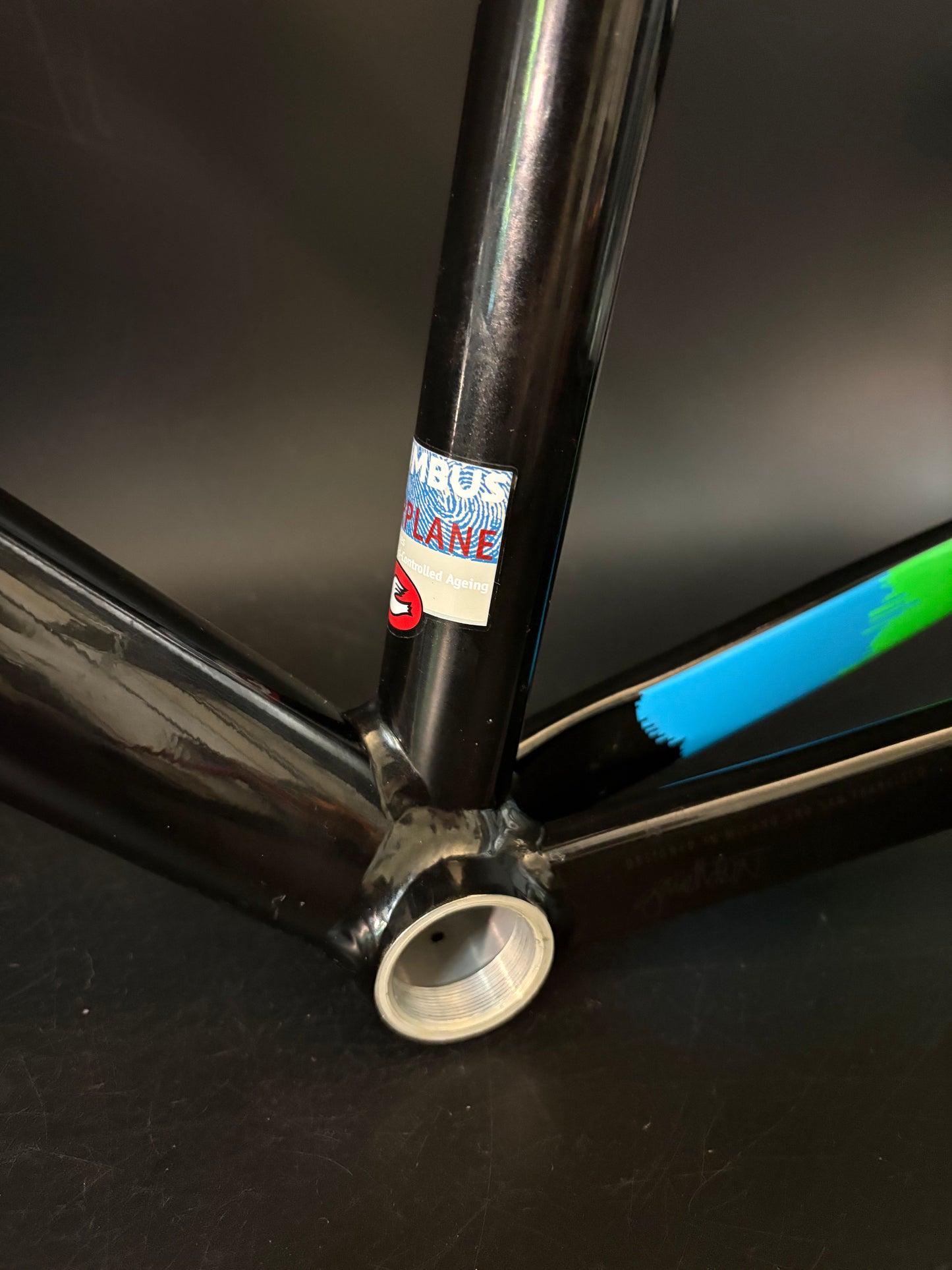 Cinelli Mash Histogram Frameset Black Small 54cm ST 52cm TT