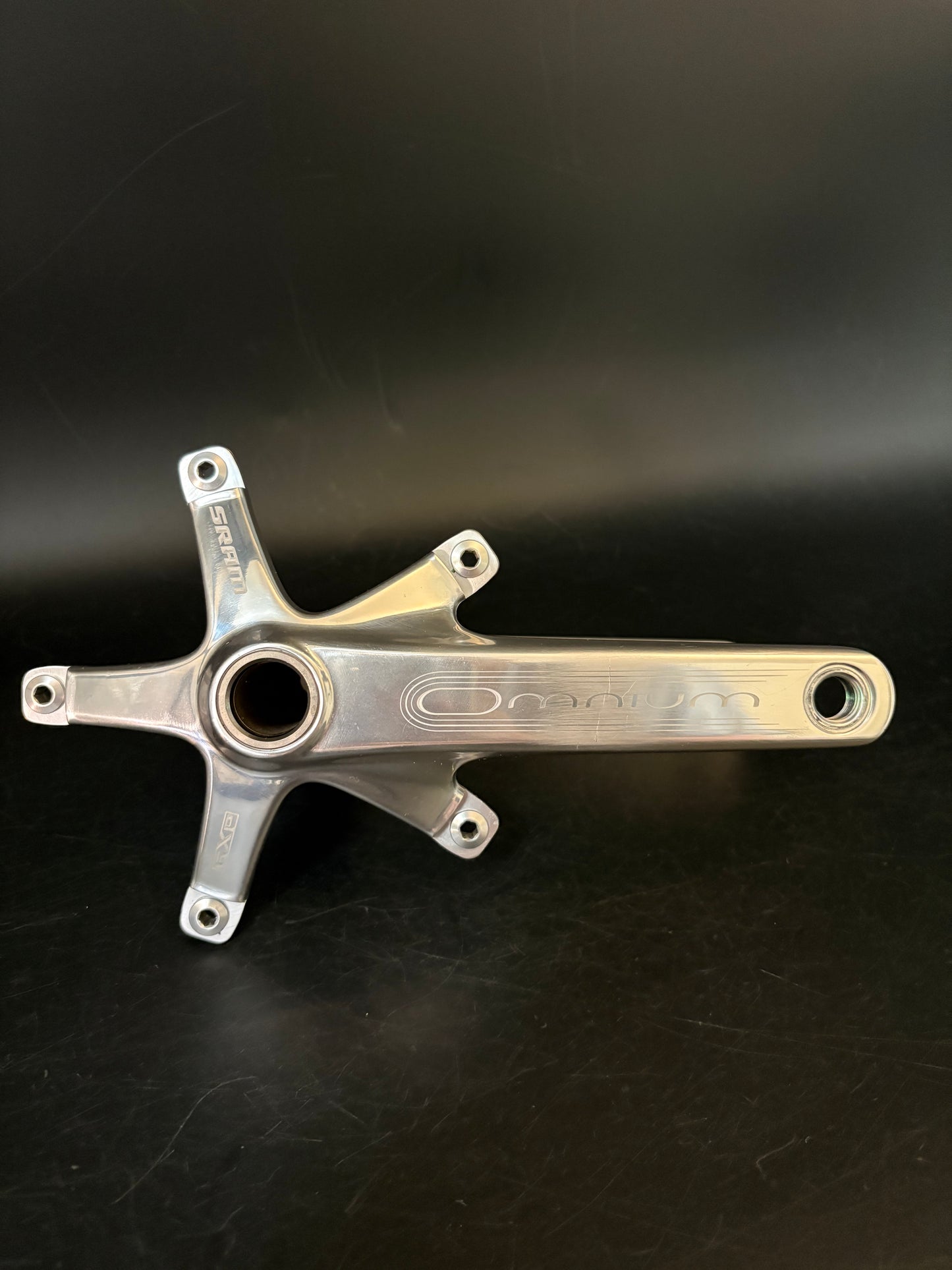 Sram Omnium Cranks Silver 165mm #1