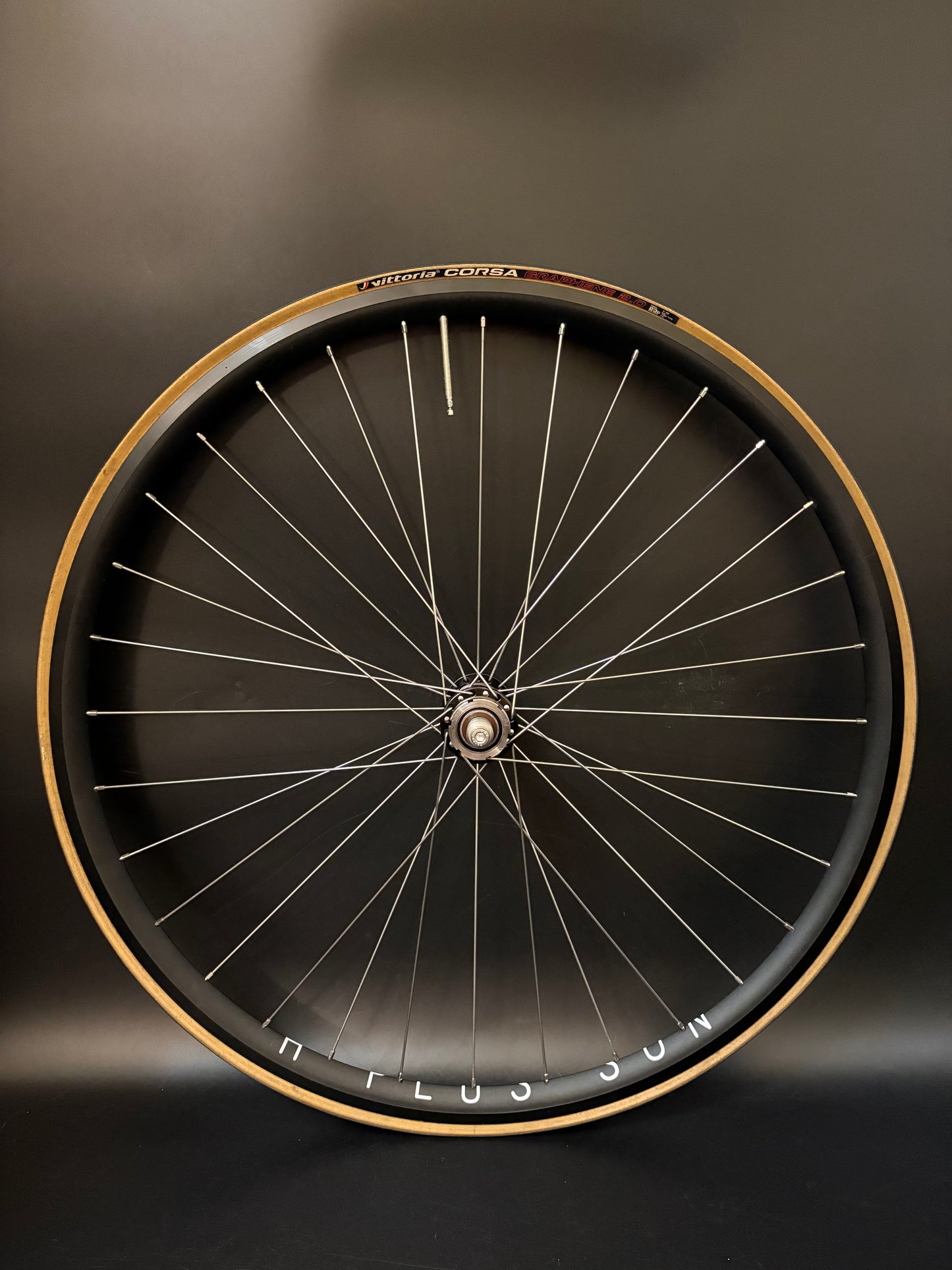 H Plus Son Archetype Black / Phil Wood LF Wheelset Black 24/32h
