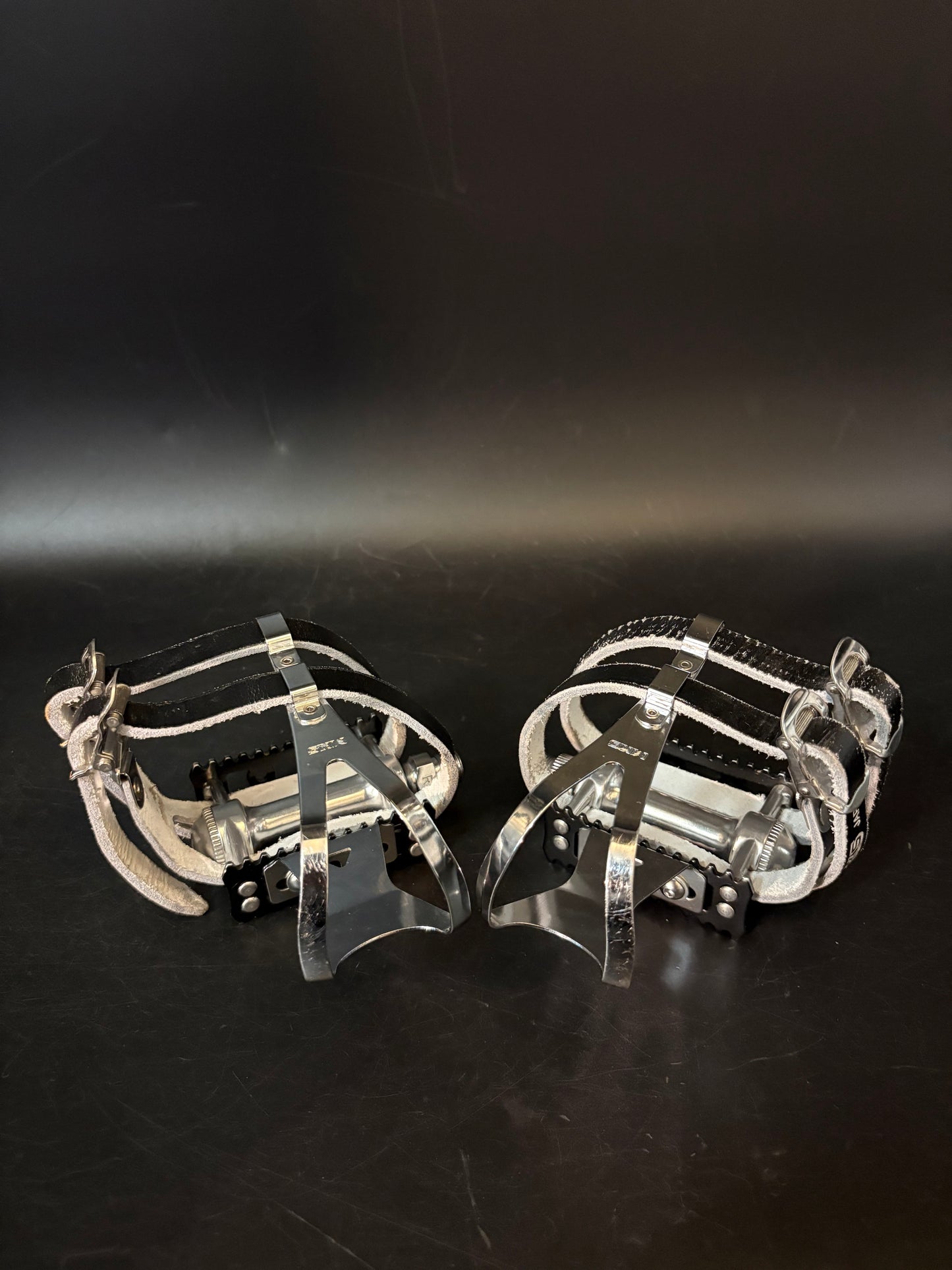 MKS Stream / MKS Leather Double Straps Pedal Setup Black