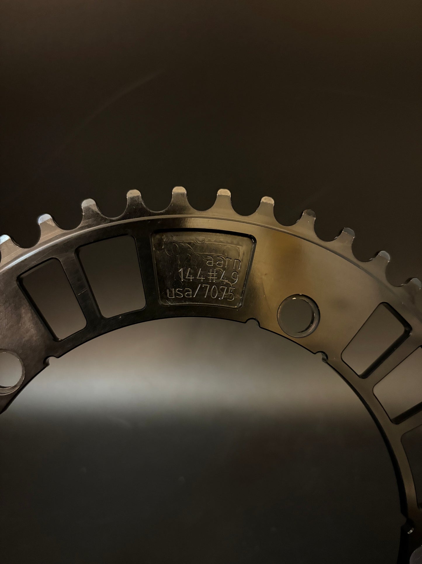 Aarn Chainring Black 49t