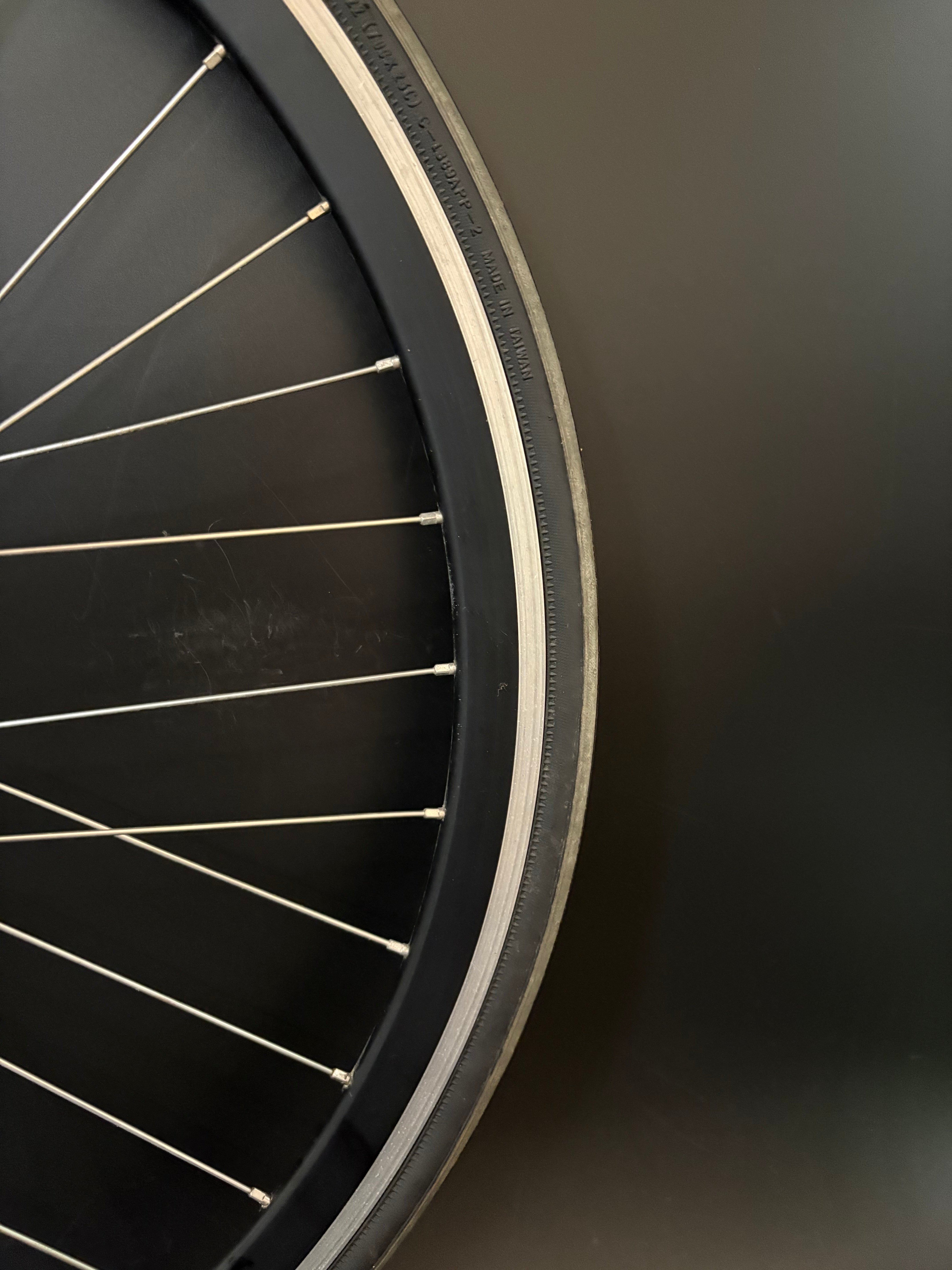 Velocity Deep V / Campagnolo Record HF Wheelset Black 36h – Track Lab