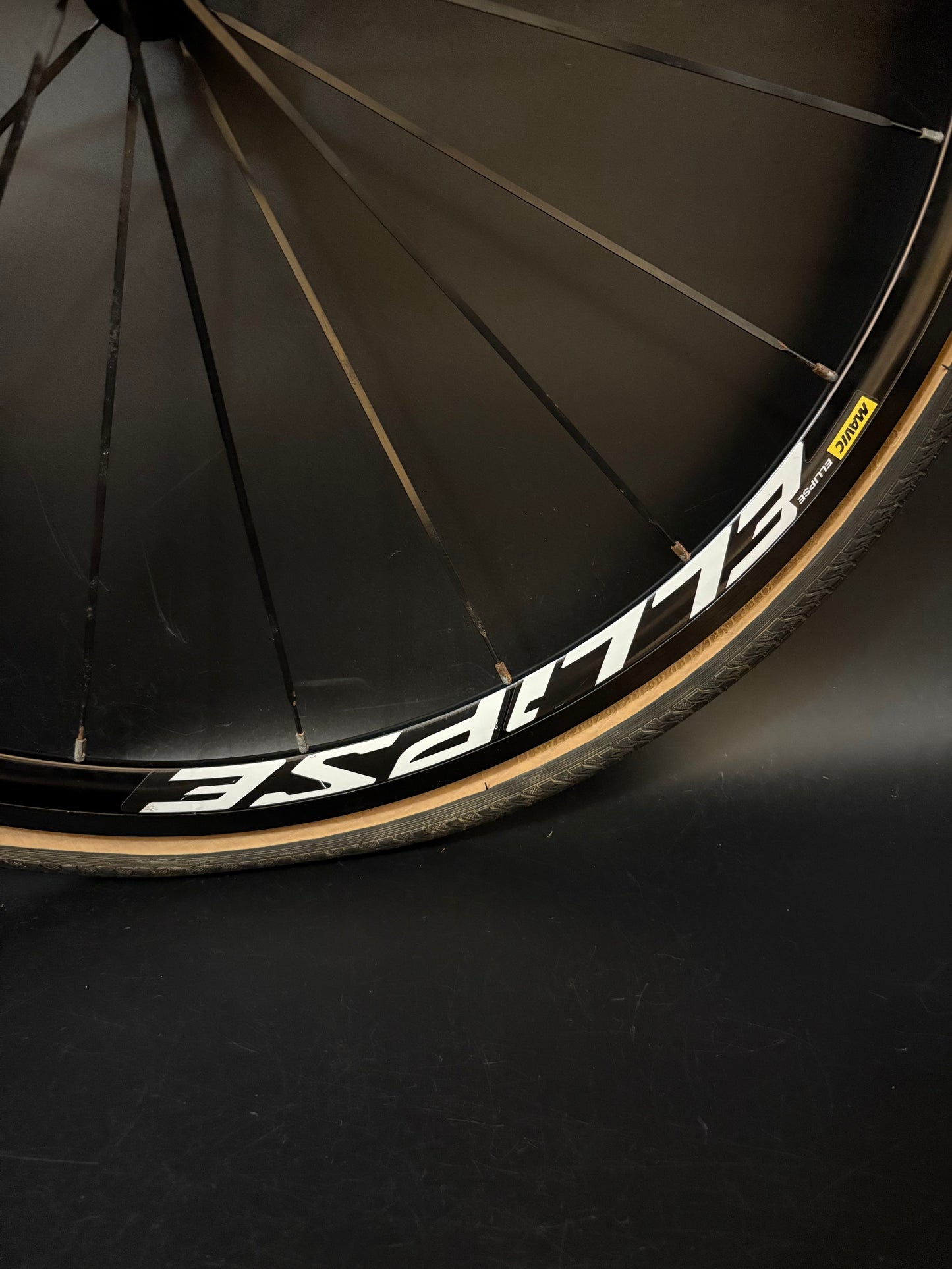 Mavic Ellipse Wheelset Black 20h