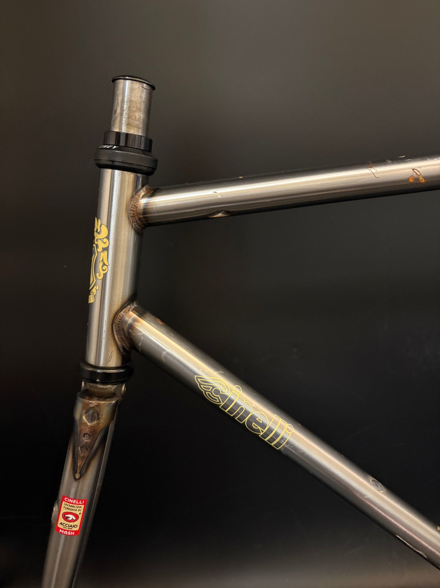 Cinelli Mash Work Frameset Raw 60cm