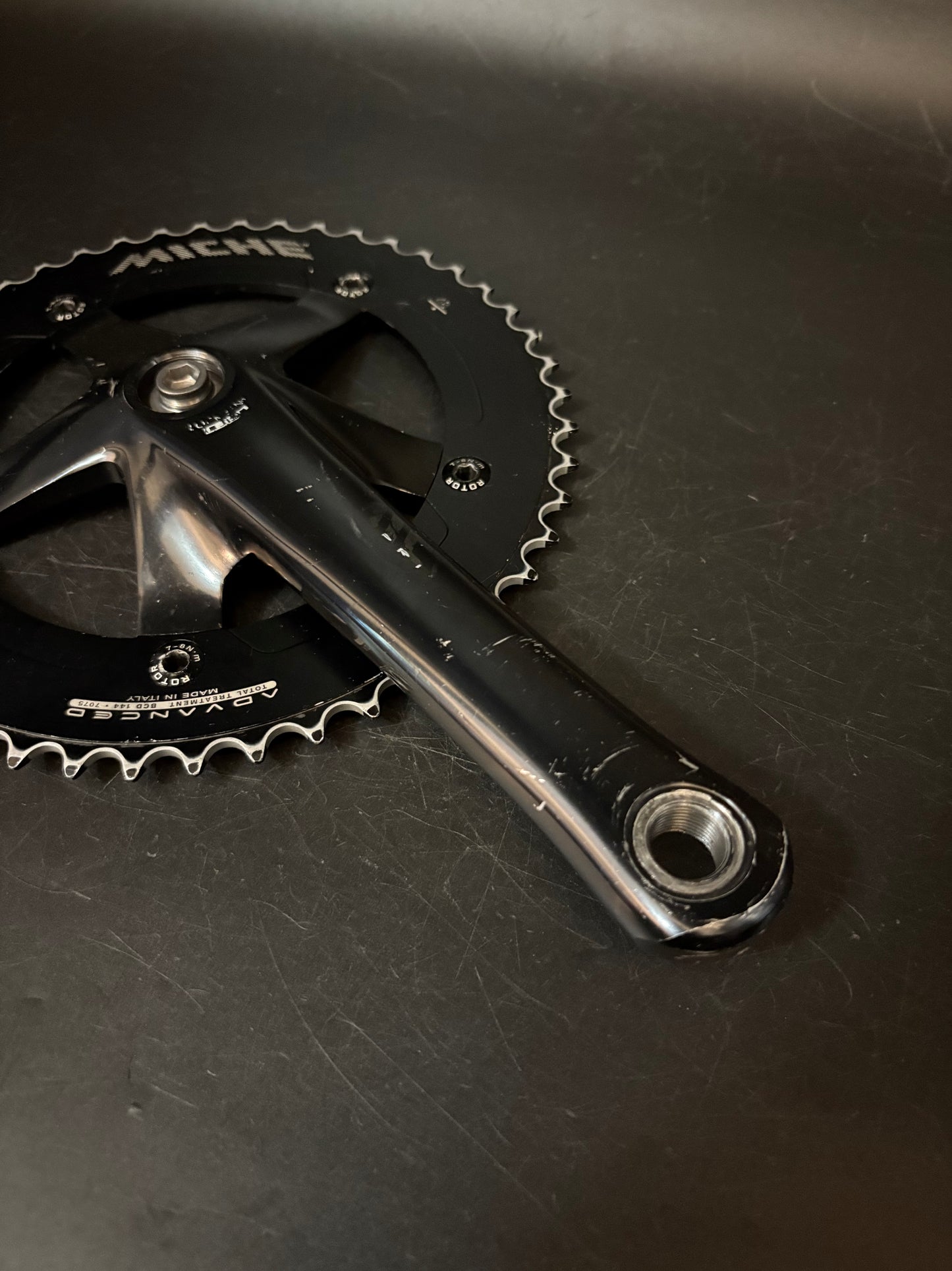 Miche Primato Crankset Black 165mm 48t