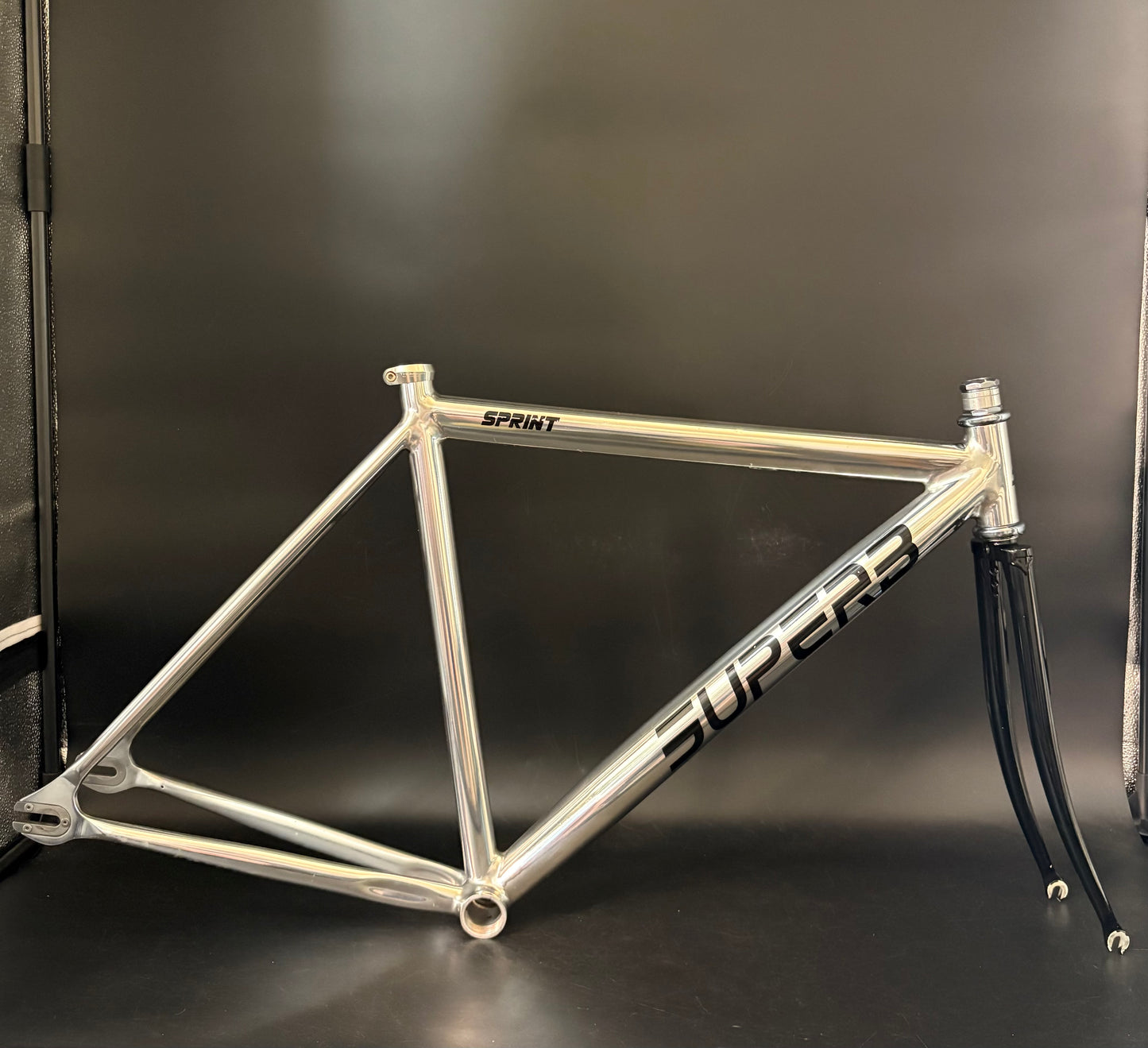 Superb Sprint Frameset Chrome 50cm ST 51cm TT