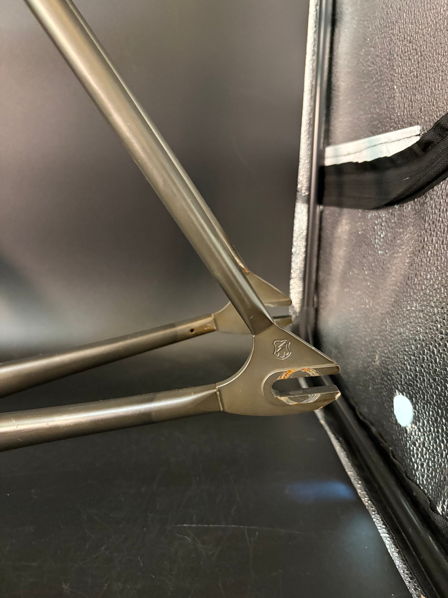 Mash Steel Frameset Raw 55cm
