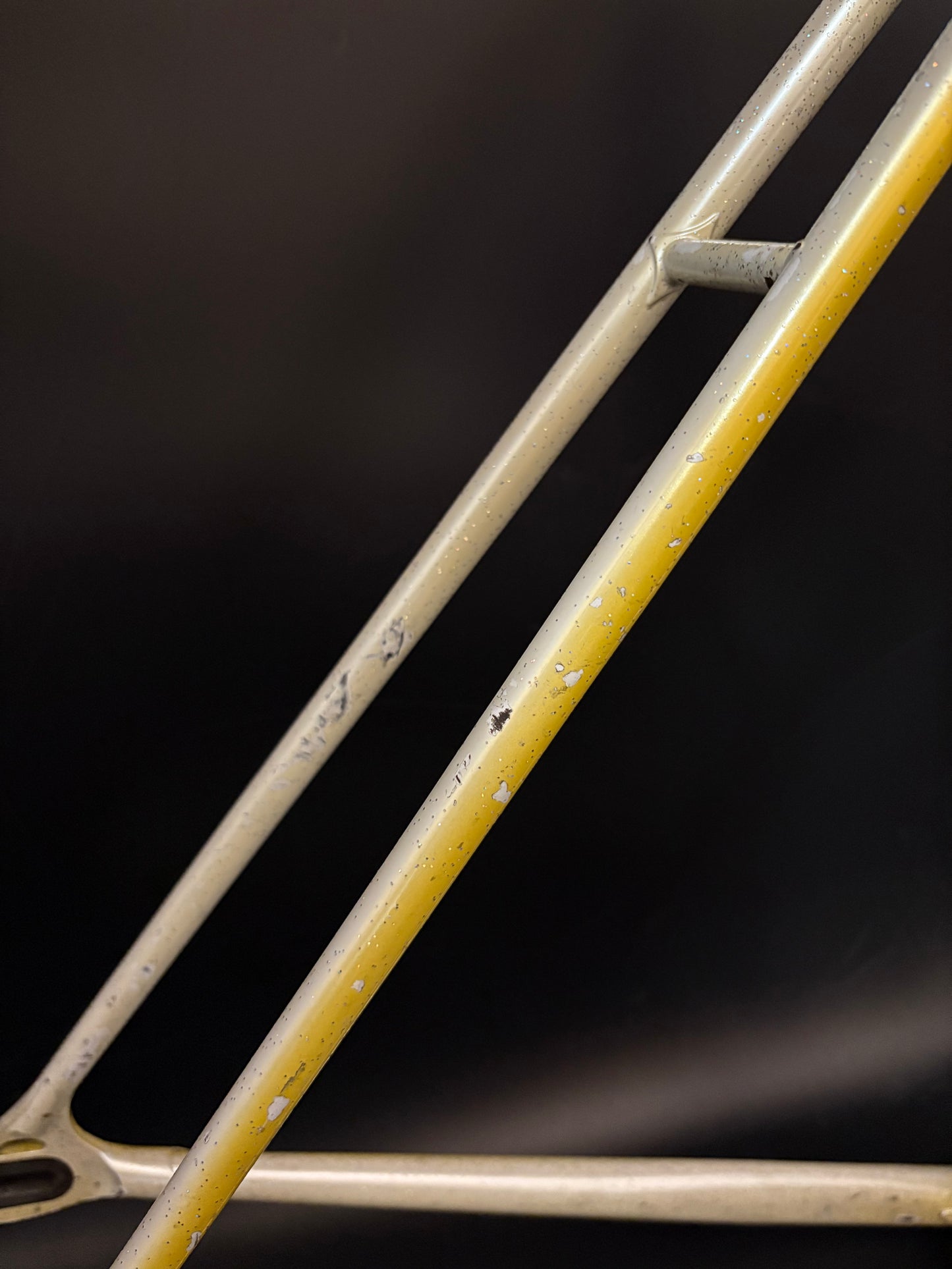 Makino NJS Frameset Yellow Fade 52cm ST 52.5cm TT