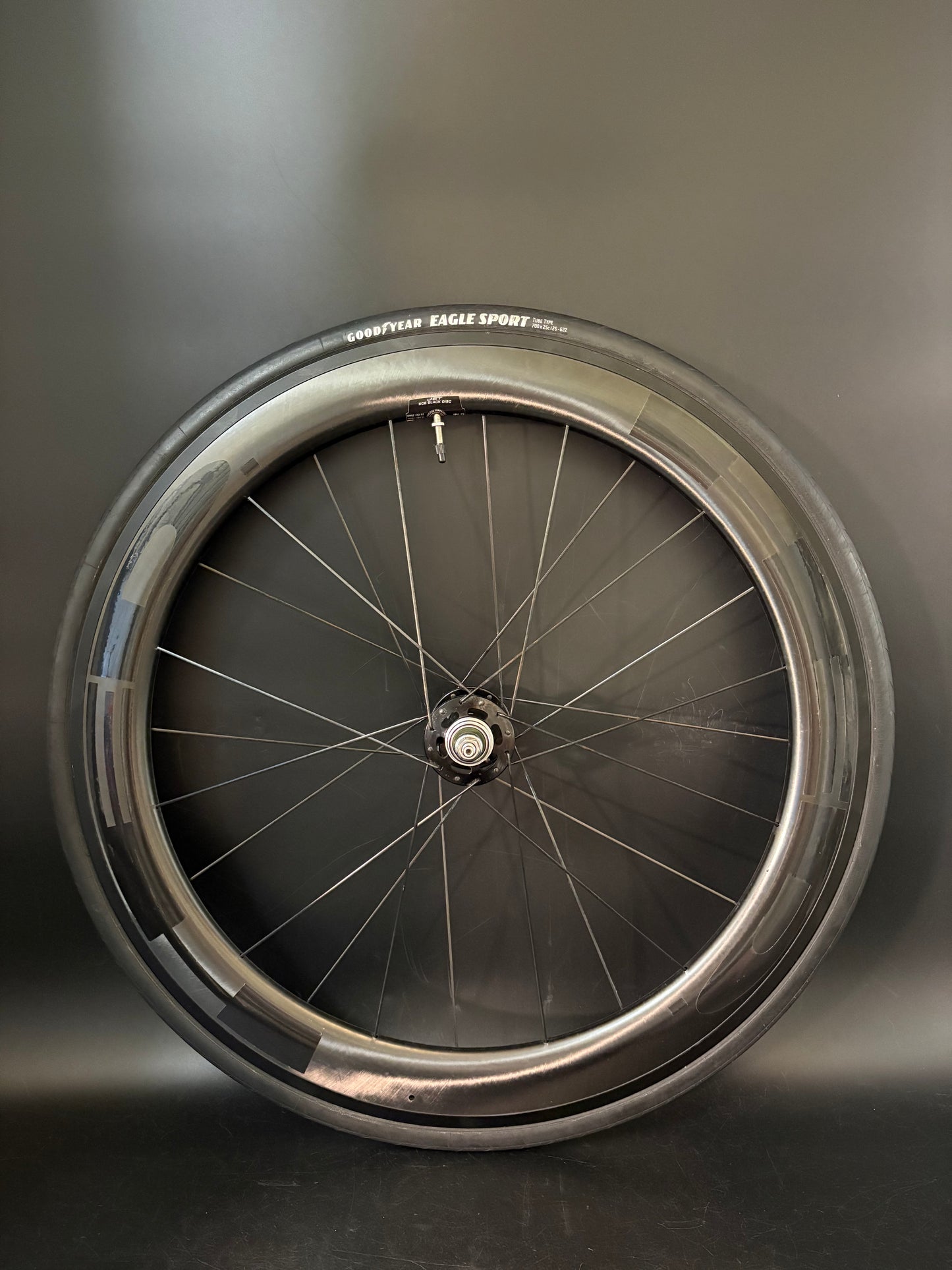 HED Jet RC6 Black Disc Wheelset Carbon 24h