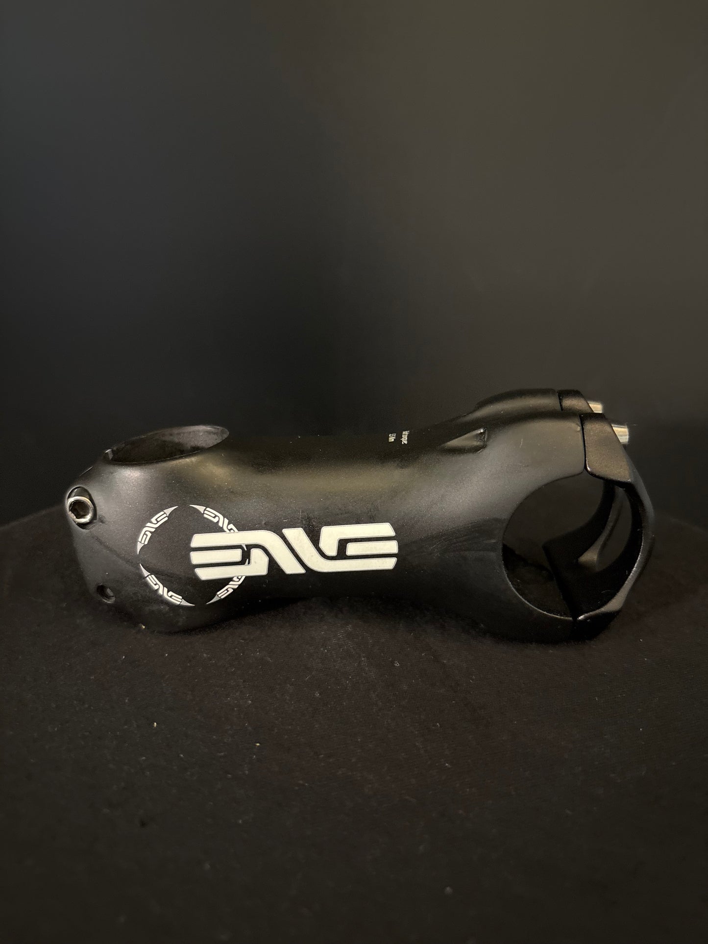 Enve White Logo Stem Carbon 90mm 31.8 6deg