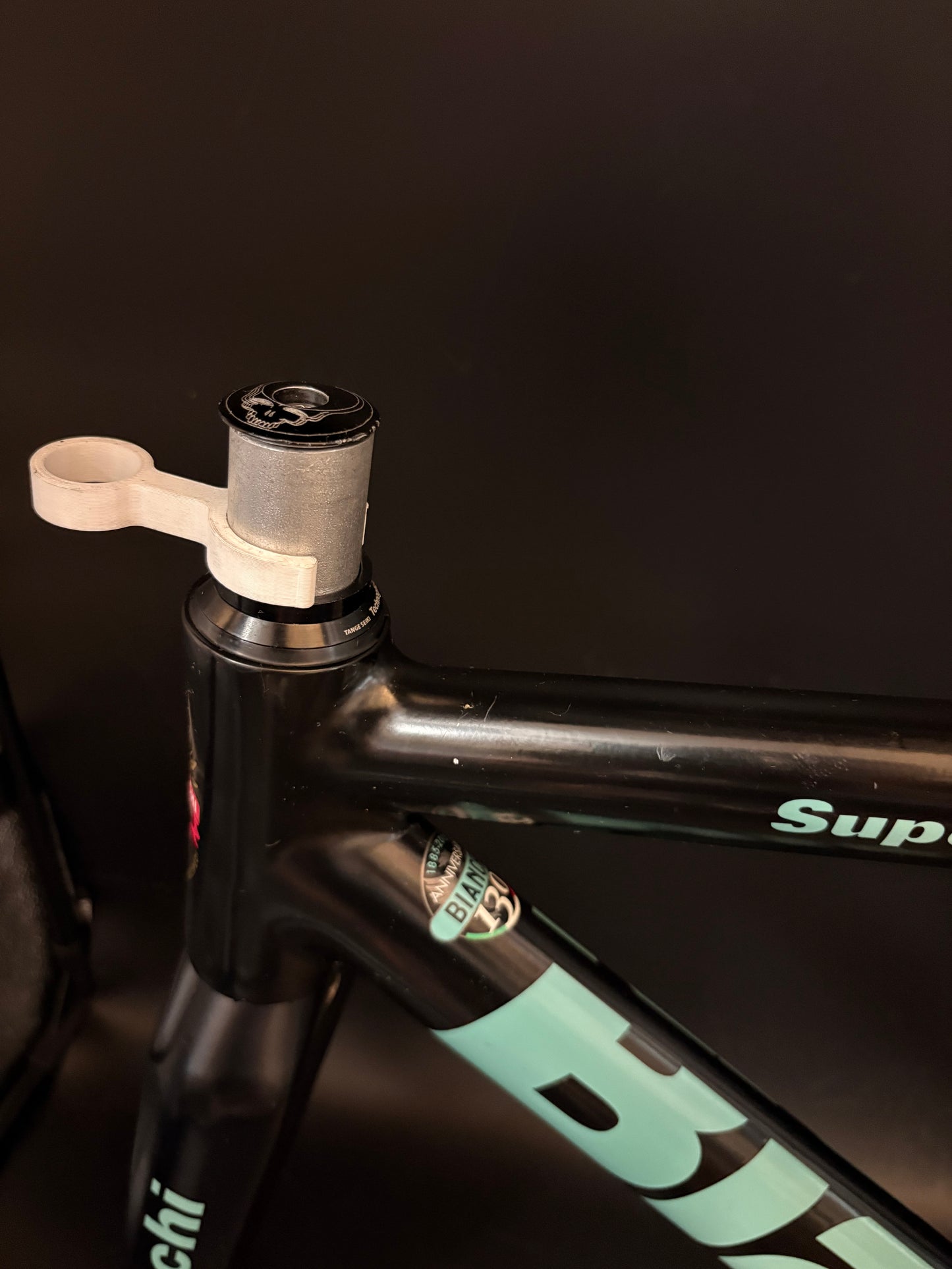 Bianchi Super Pista Frameset Black/Celeste 53cm