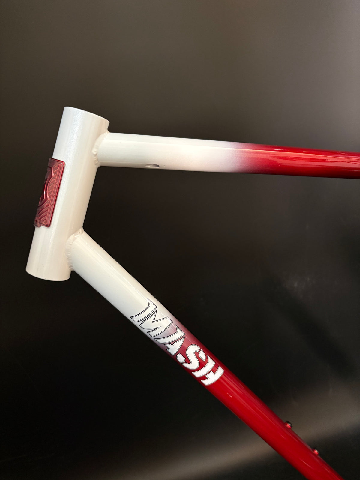 NEW Mash Steel Frameset Red / White Large 57cm