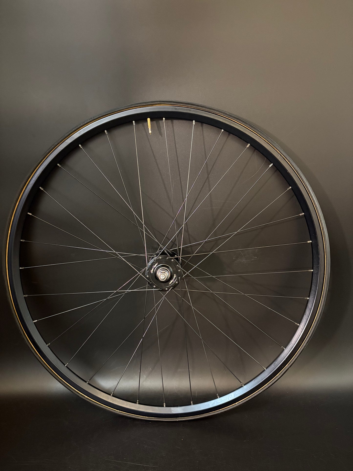 Unbranded Tubular Rims Black / Gran Compe HF Wheelset 32h