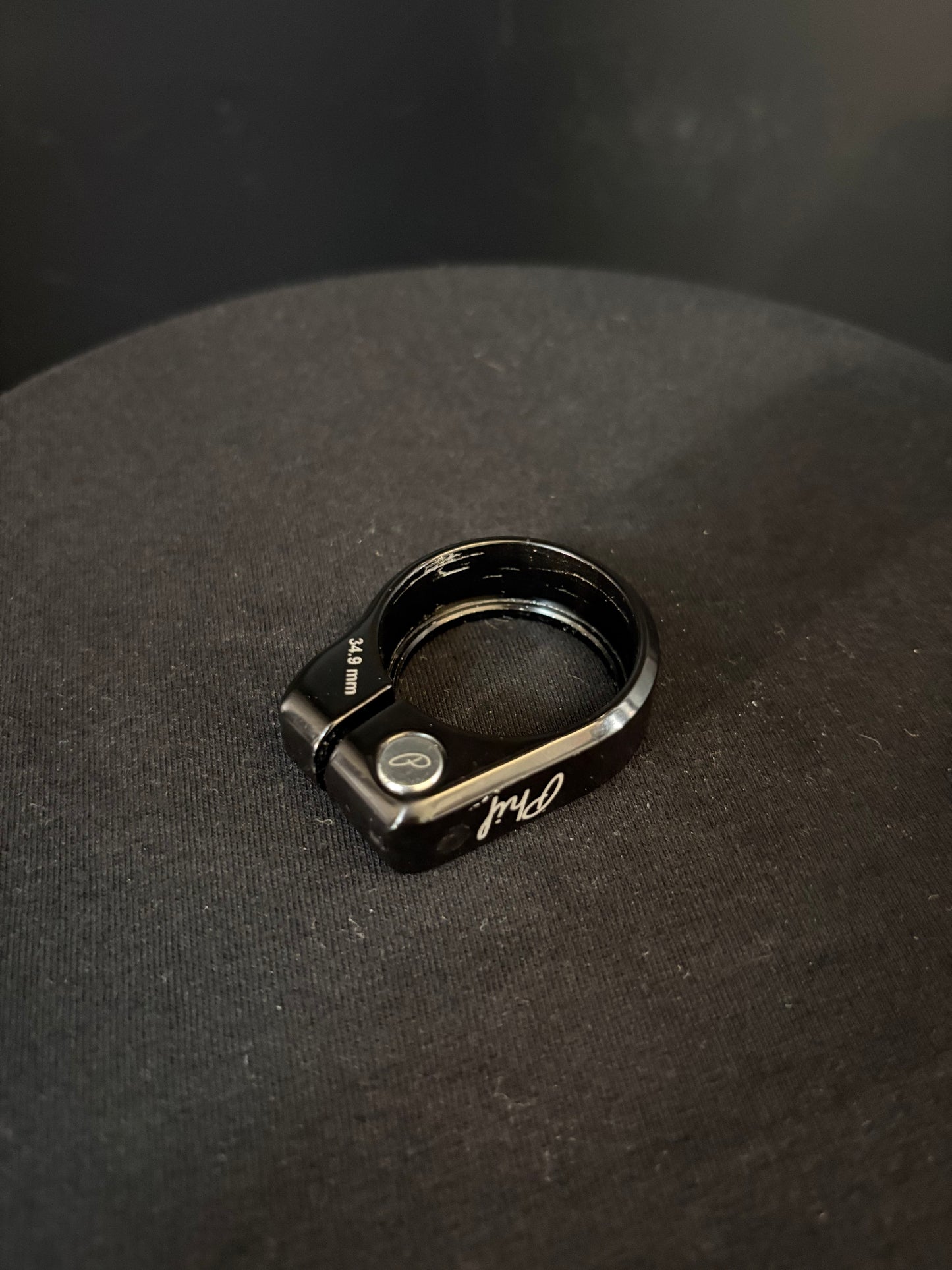 Phil Wood Seatpost Collar Black 34.9