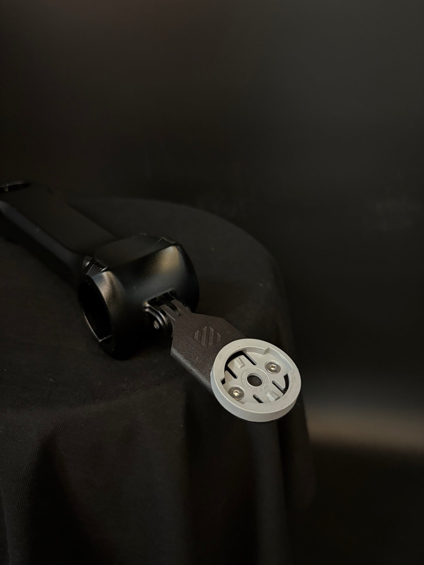 Velobike Longboi Stem Black 170mm 31.8 6deg w/ Computer Mount