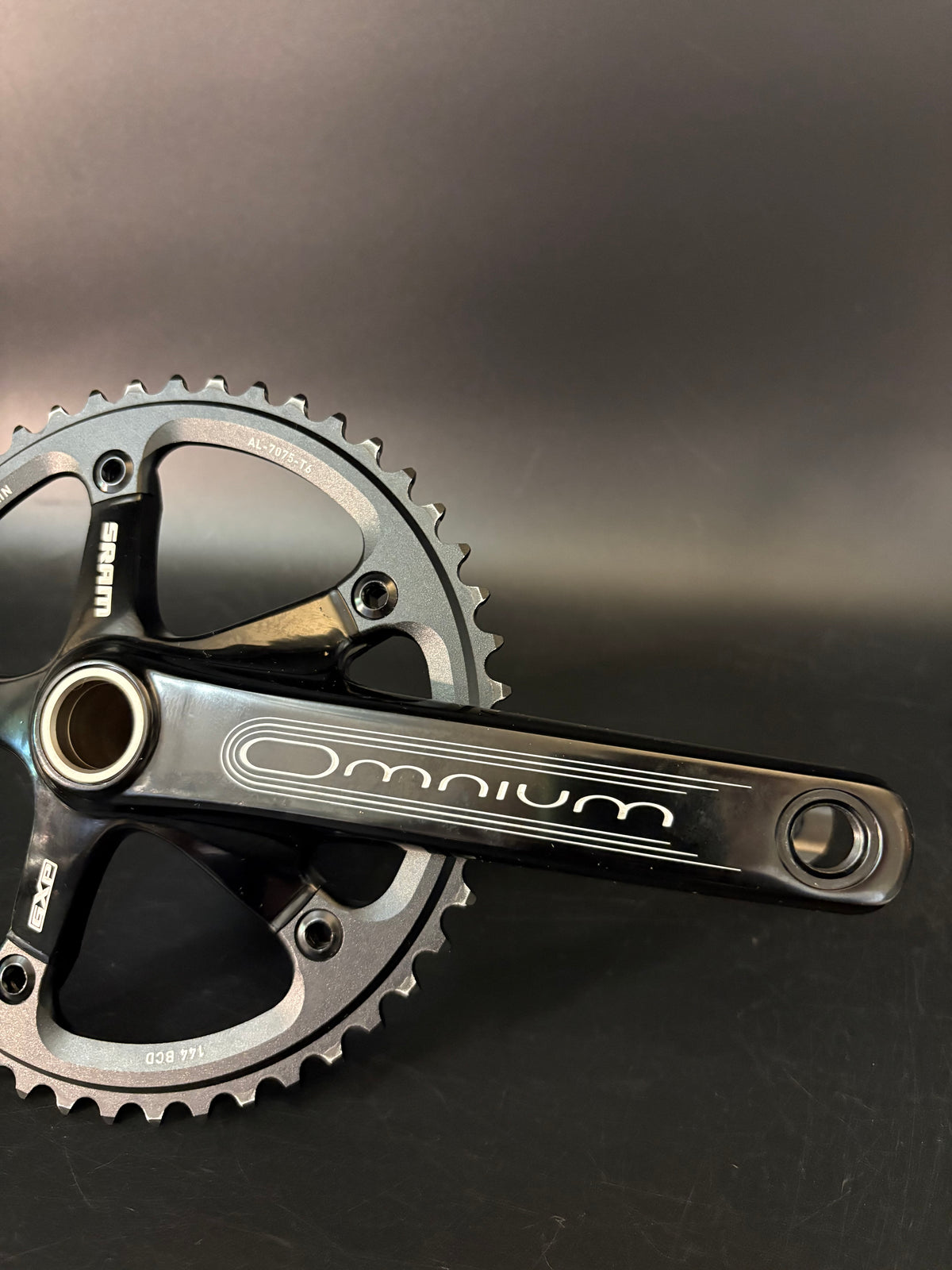 Sram Omnium Crankset Black 170mm 48t
