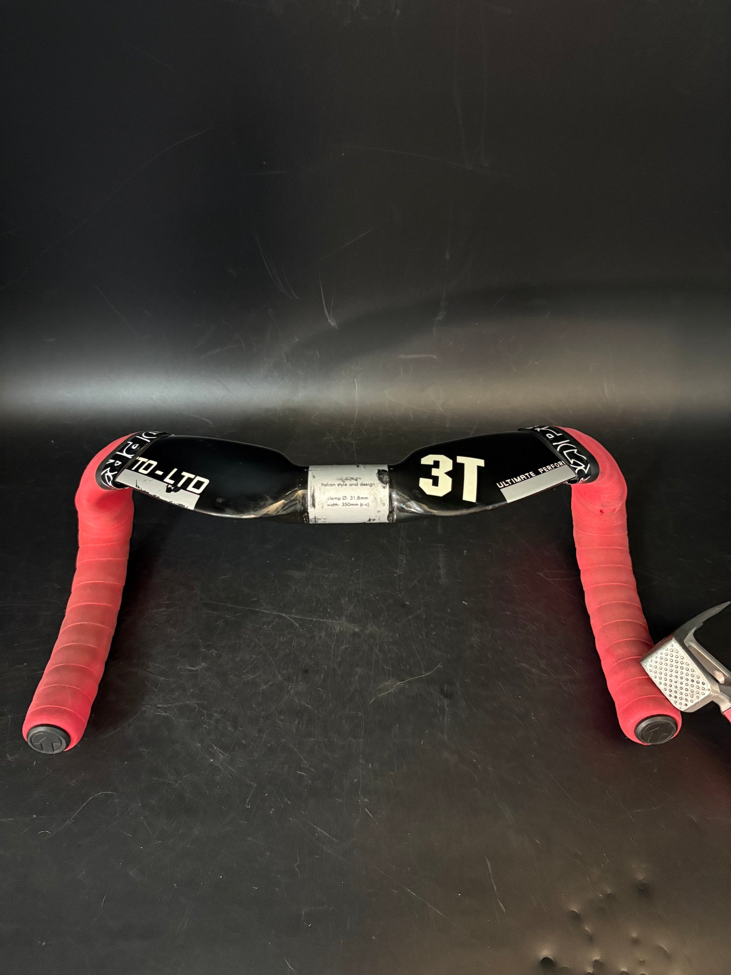 3T Scatto Track Drop Habdlebar Carbon 35cm 31.6