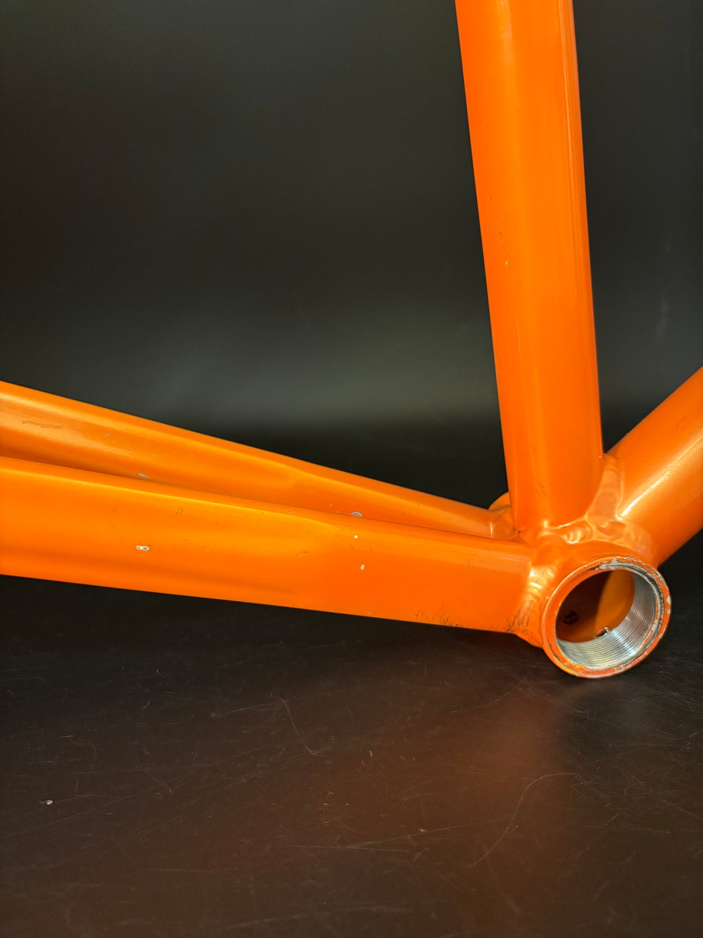 Orbea Lobular Pista Frameset Team Euskaltel Orange/Blue 57sm ST 54cm TT
