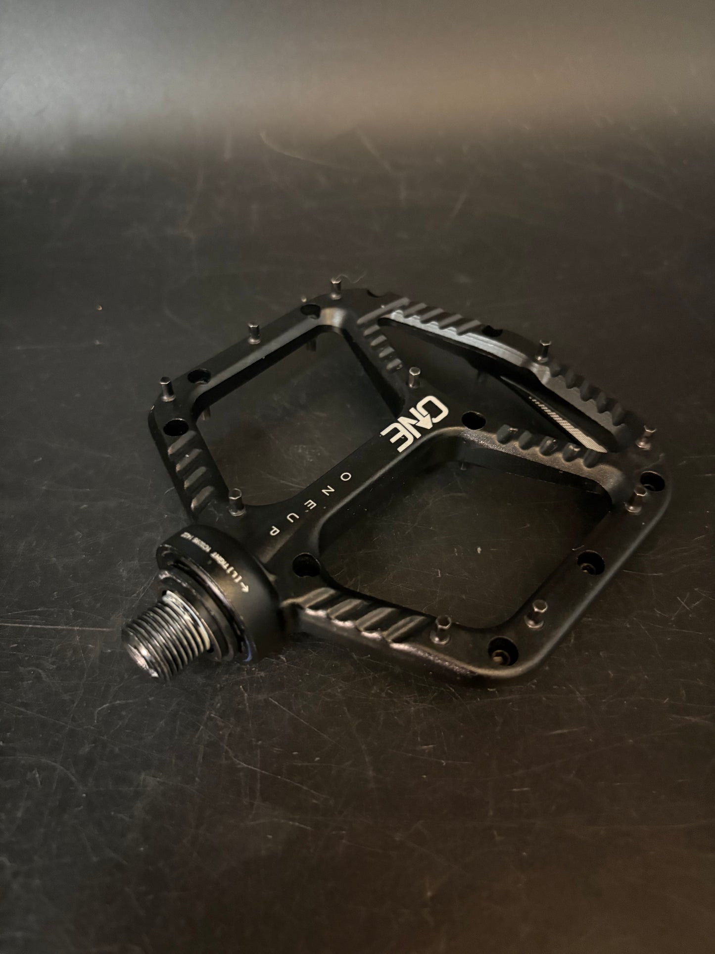 One Up Aluminum Pedals Black