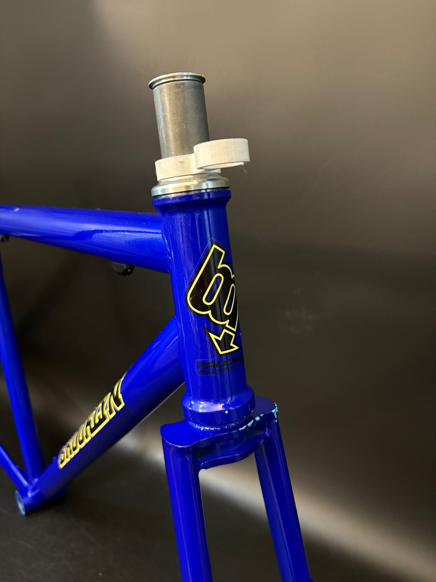 Brooklyn Machine Works Gangsta Track v4 Frameset Blue Medium