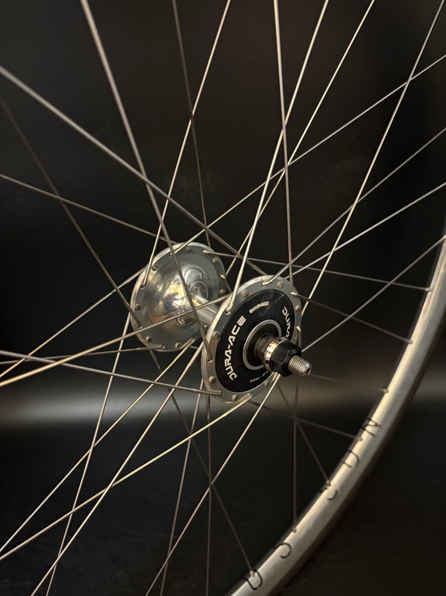 H Plus Son Archetype Silver / Dura Ace 7600 Wheelset 32h