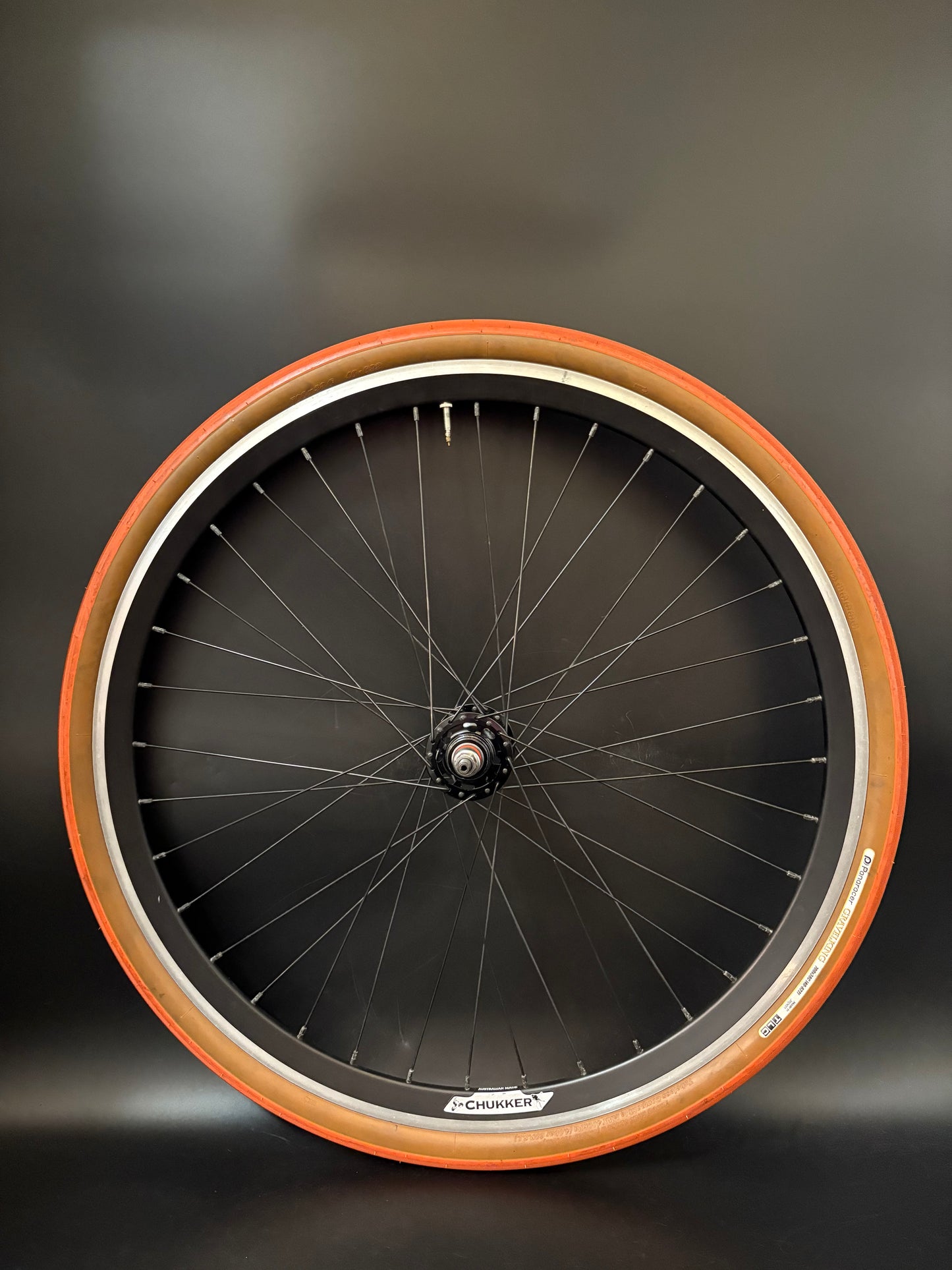 Velocity Chukker Black Machined / Origin 8 Wheelset 36h