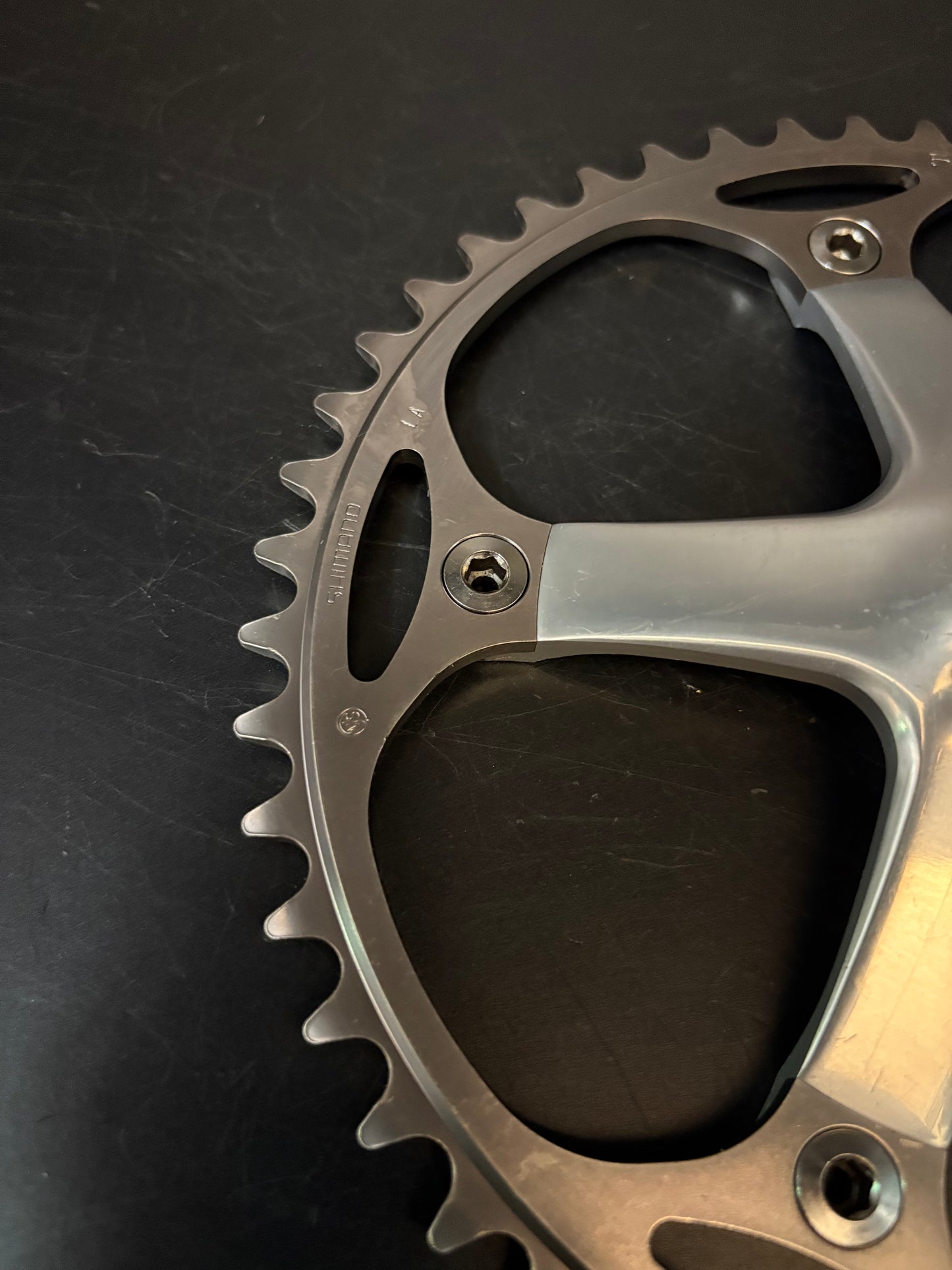 Dura Ace 7710 Crankset Silver 167.5mm 50t