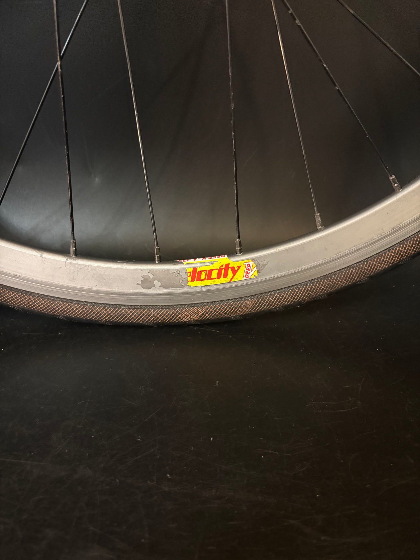 Velocity Deep V Grey / Dura Ace 7600 Wheelset 32h