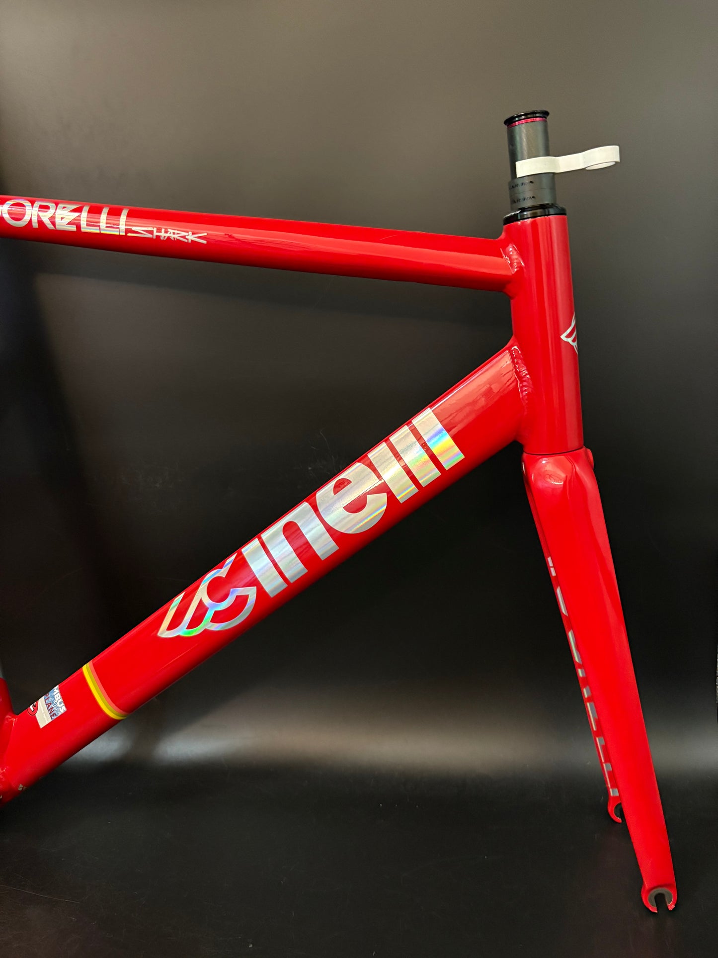 Cinelli Vigorelli Shark Frameset Red 56cm #1