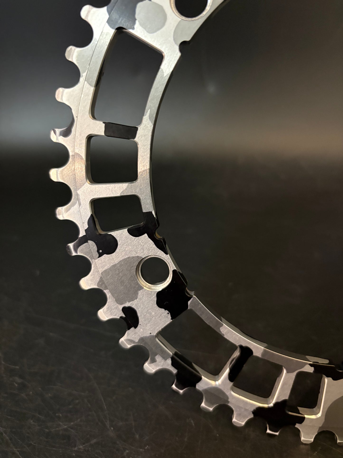Aarn Chainring B&W Camo 47t