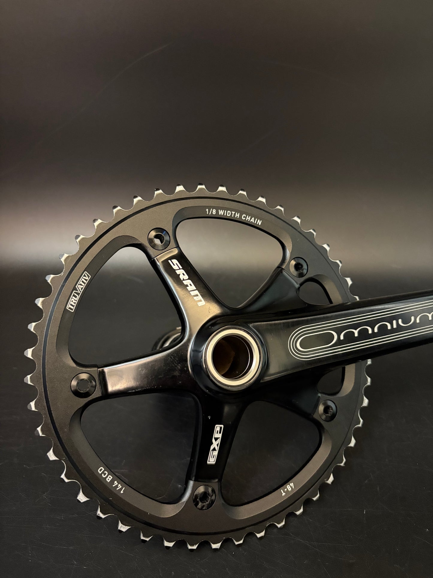 Sram Omnium Crankset Black 170mm 48t