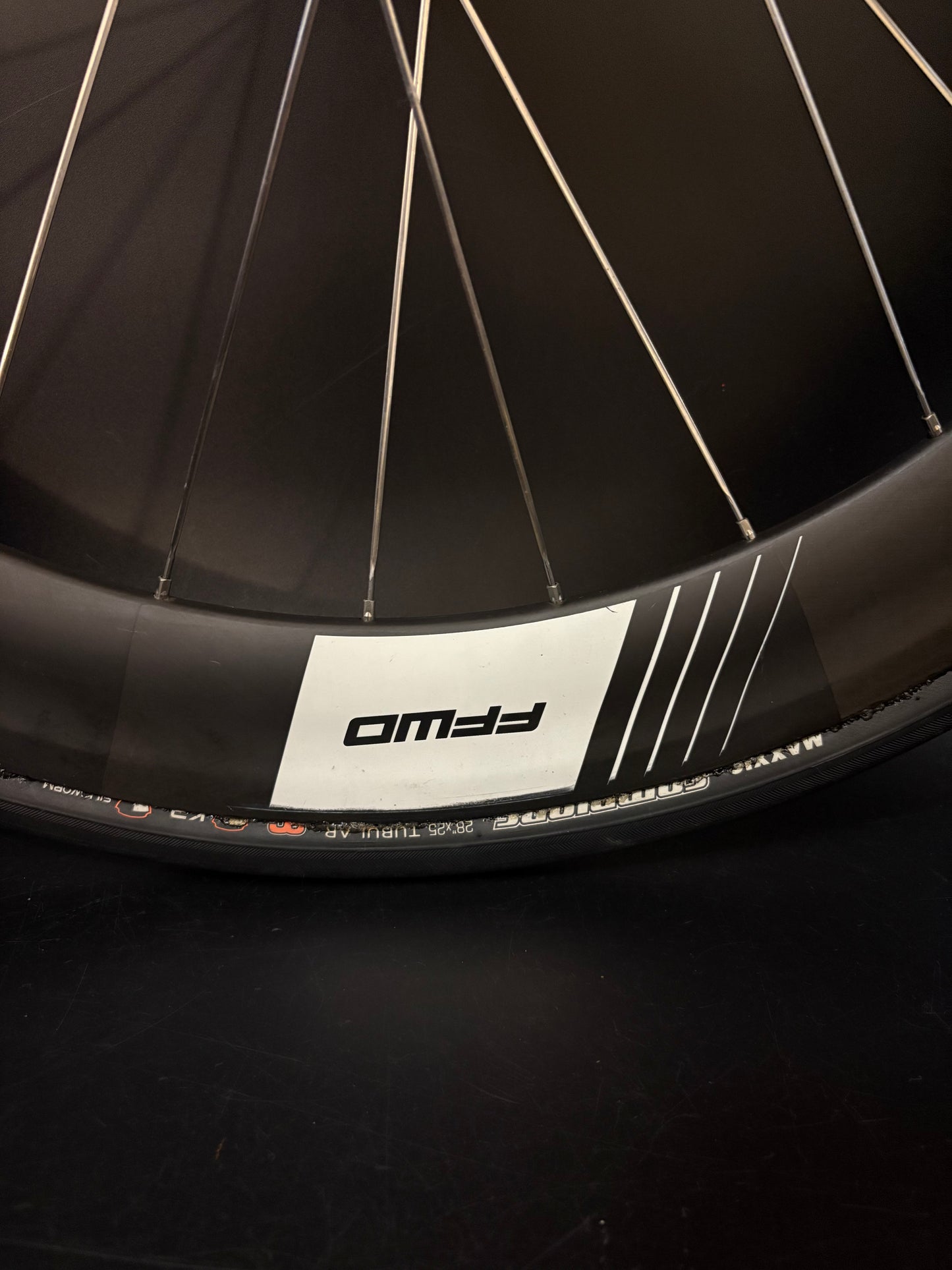 FFWD F6 Carbon Tubular 60mm Rear Wheel 28h