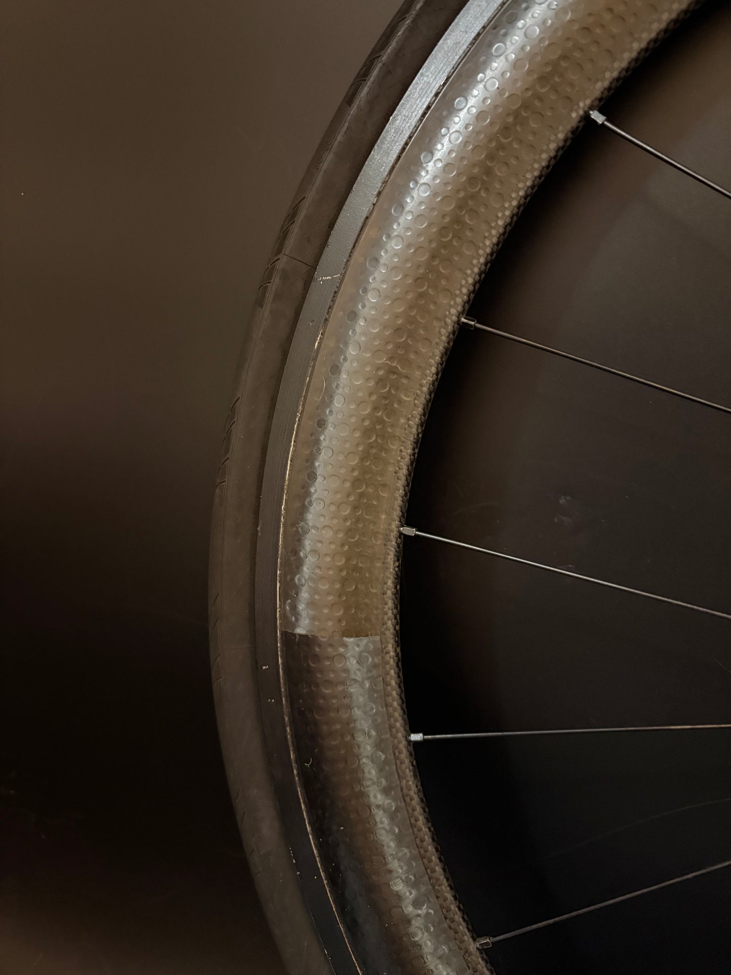 Zipp 404 Carbon Clincher / Phil Wood LF Front Wheel 24h