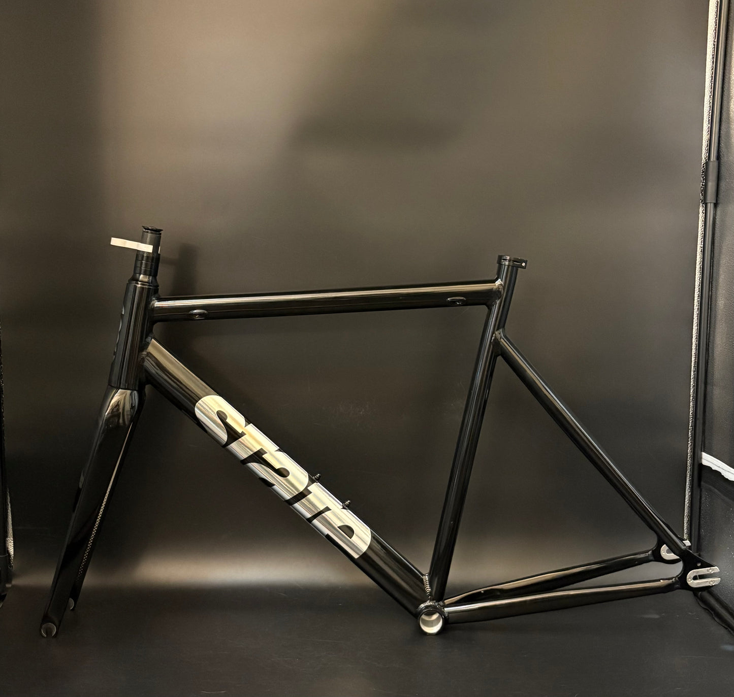 State Bicycle Black Label Frameset Black/Silver 57cm