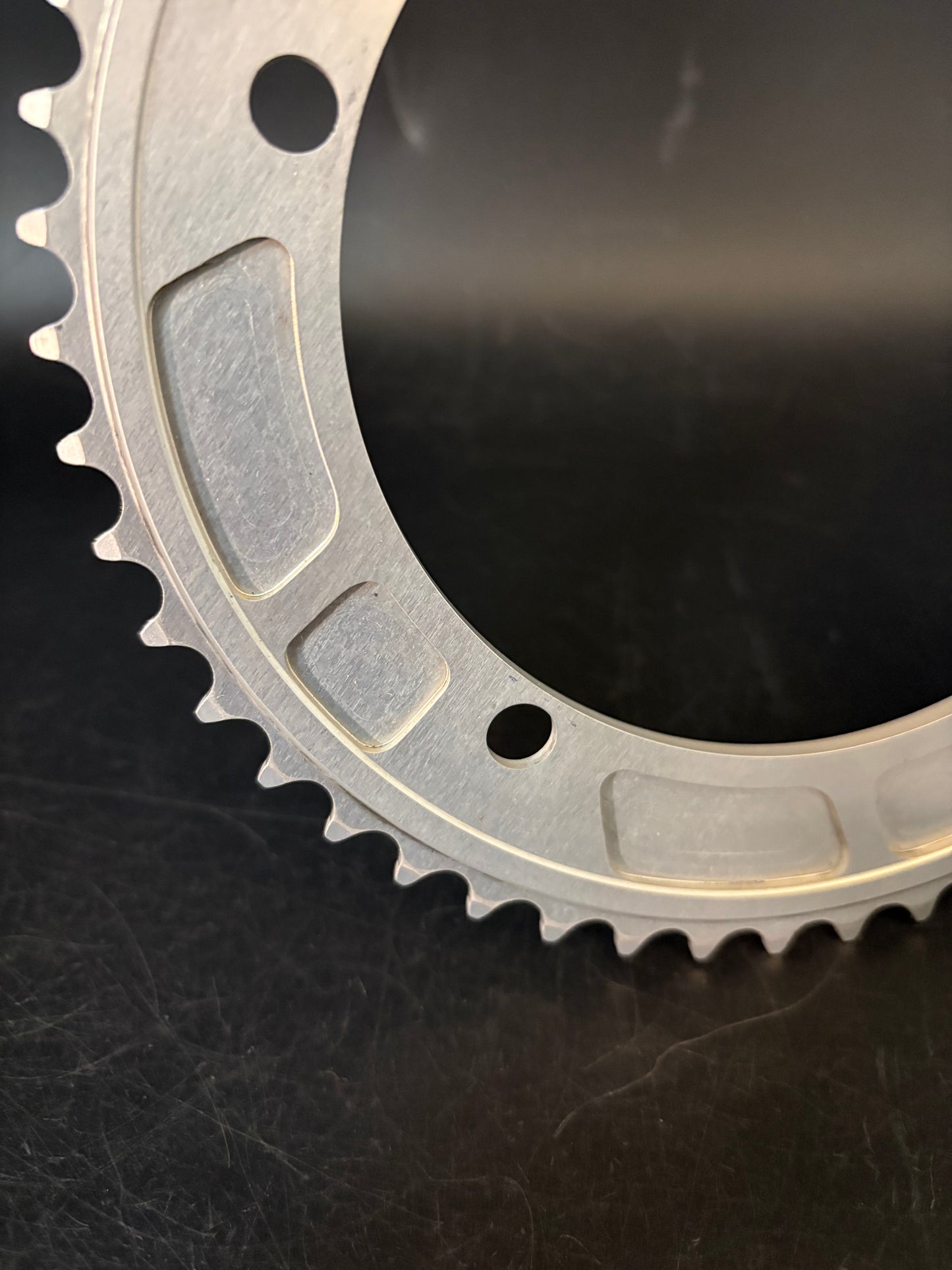 All City Track Chainring Silver 49t