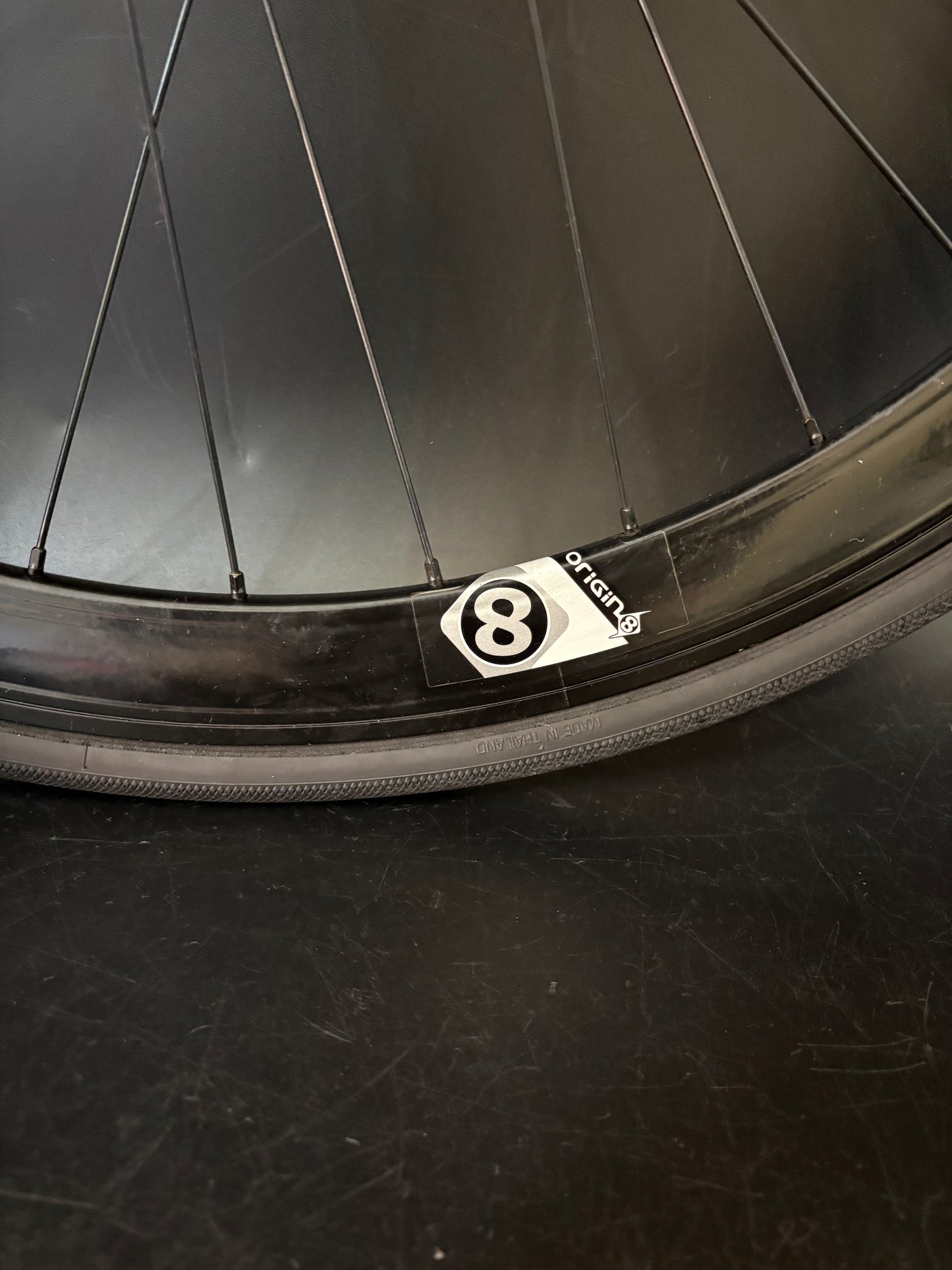 Origin 8 Track Attack Wheelset Black 32h