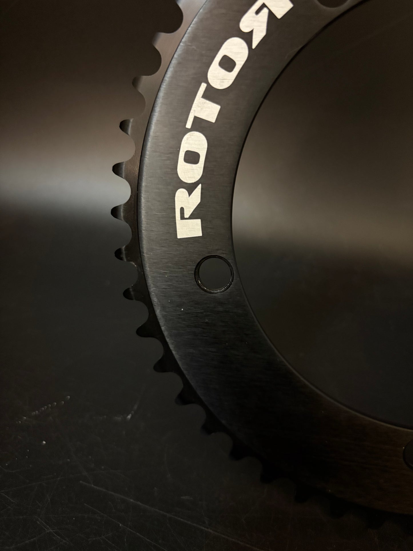 Rotor Track Chainring Black 49t