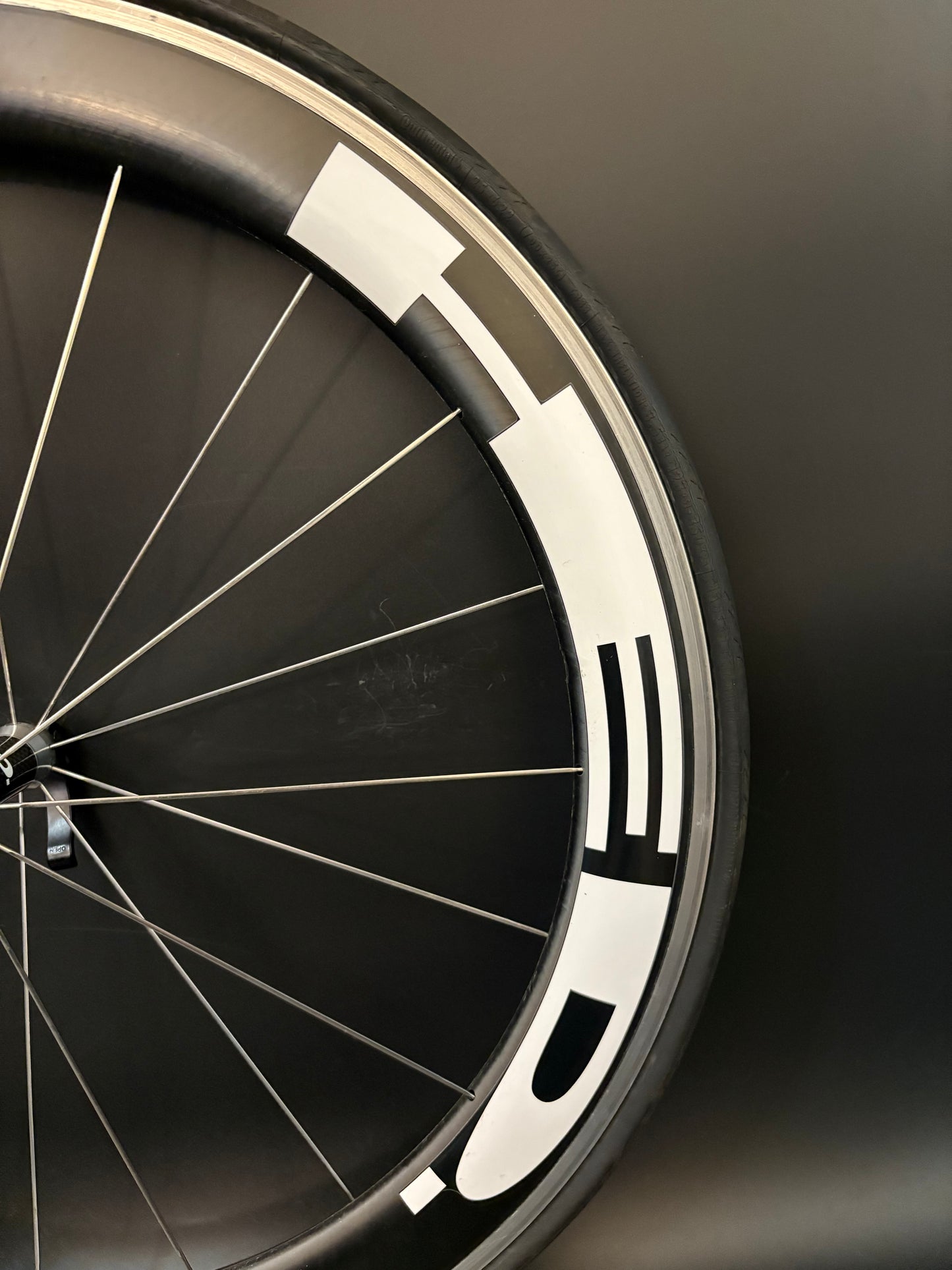 HED Jet 60mm Carbon Front Wheel 20h