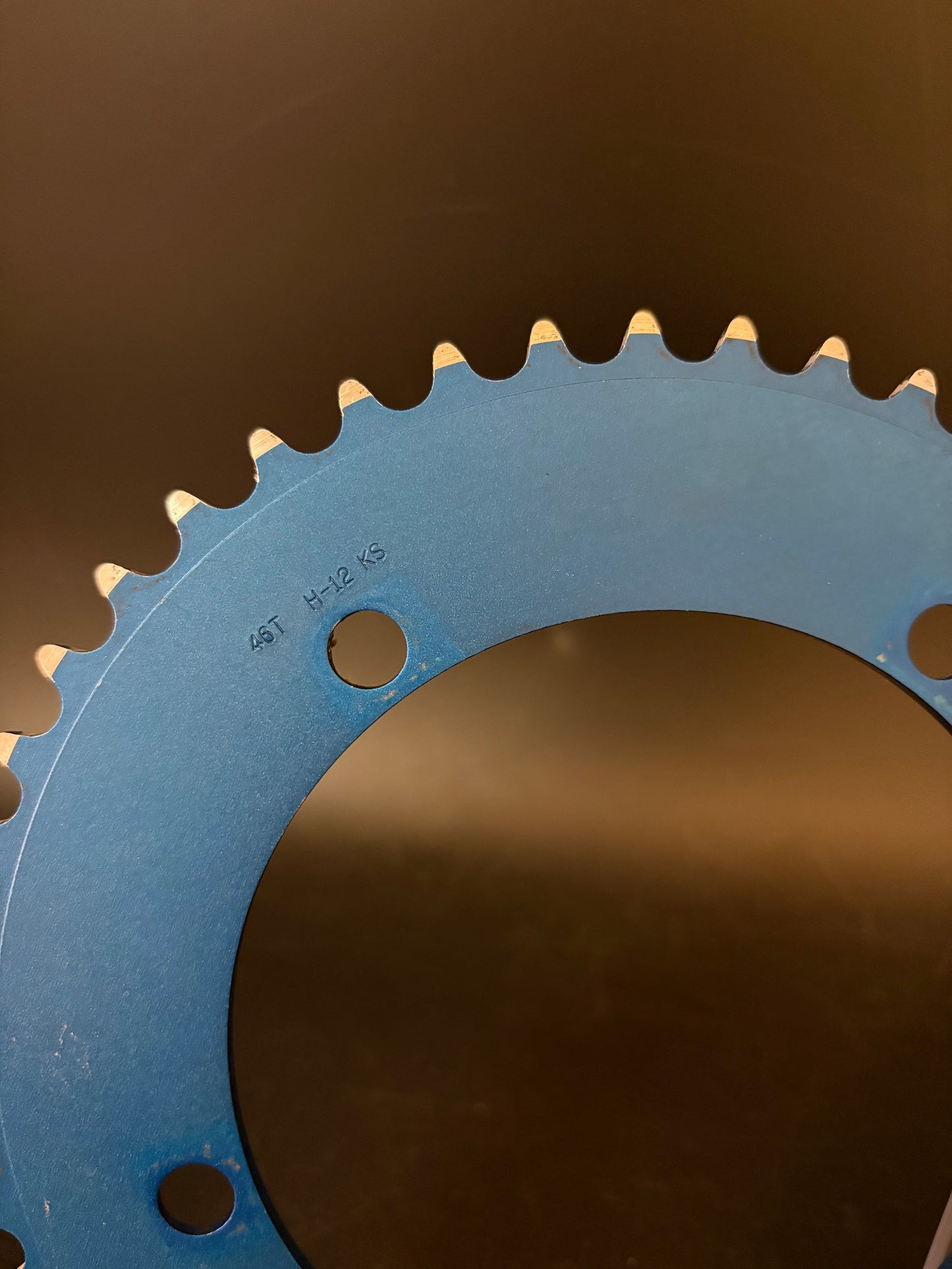 Sugino Messenger Chainring Blue 46t 130bcd