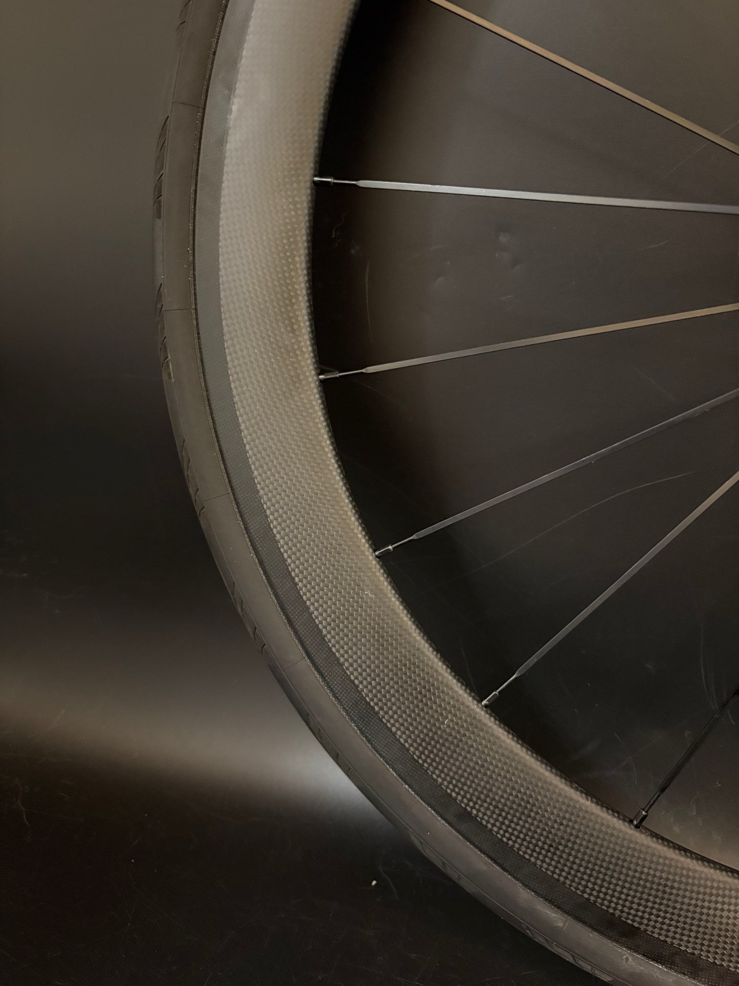 Unbranded 50mm Carbon Clincher / Novatec Wheelset 20/24h