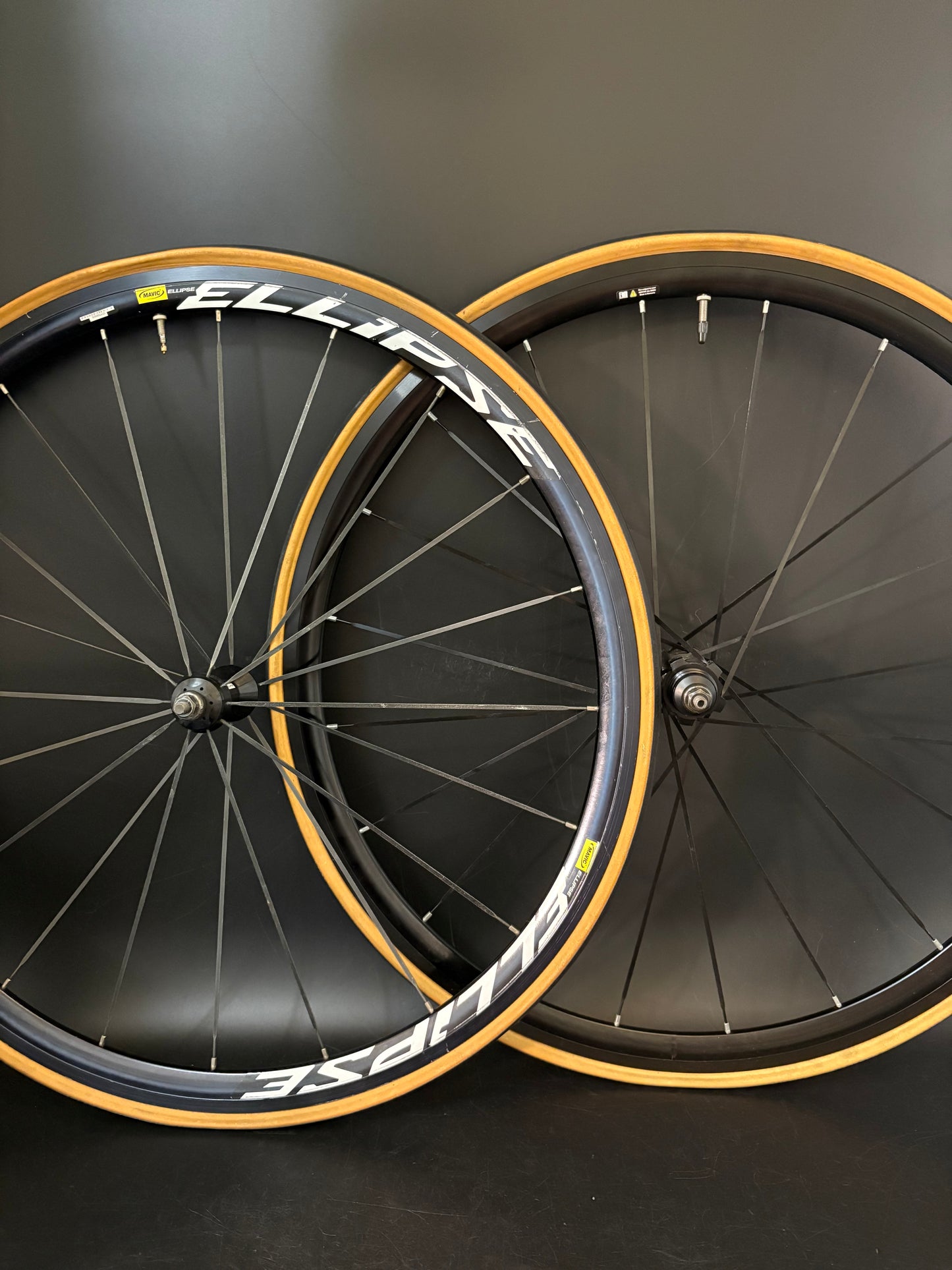Mavic Ellipse Wheelset Black 20h