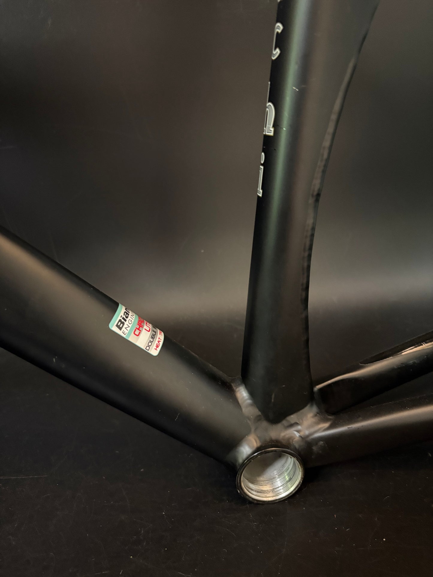 Bianchi Super Pista Frameset Black 49cm