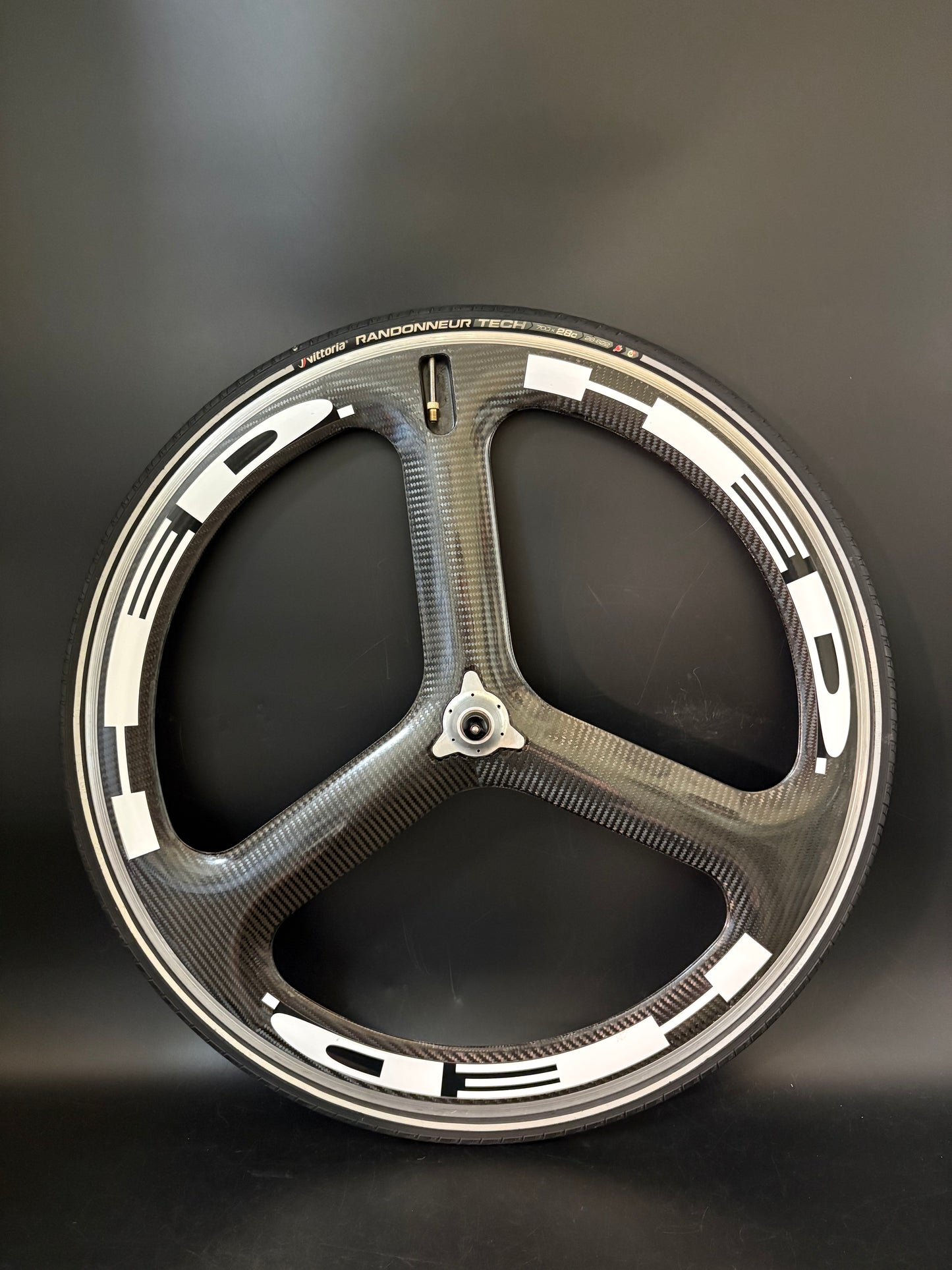 HED 3 Tri Spoke Carbon Clincher Front Wheel