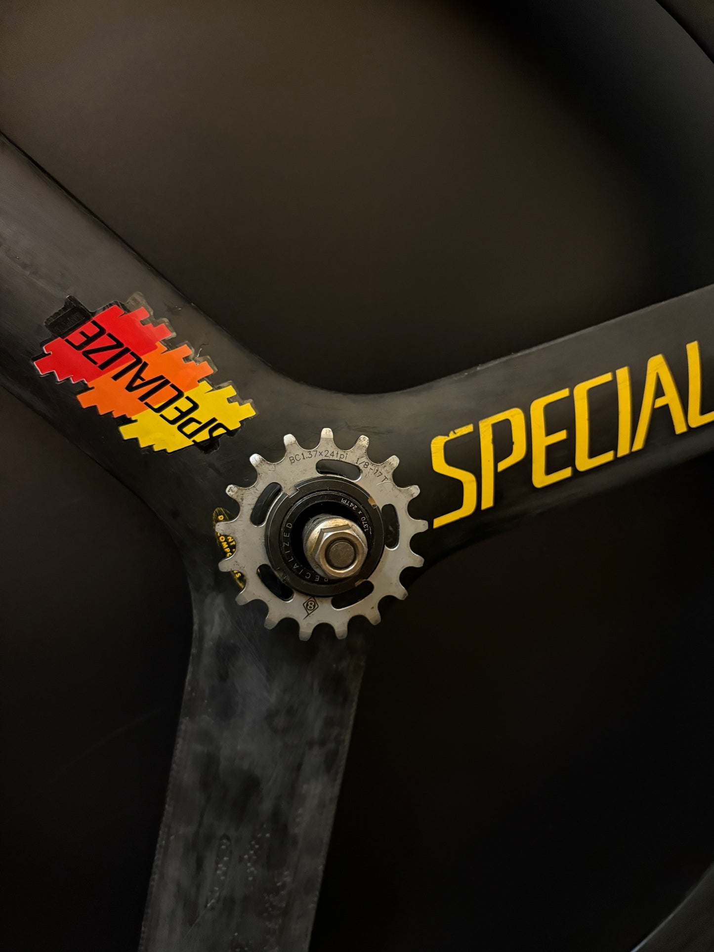 Specialized Tri Spoke Clincher Rear Wheel w/ Factory Adapter