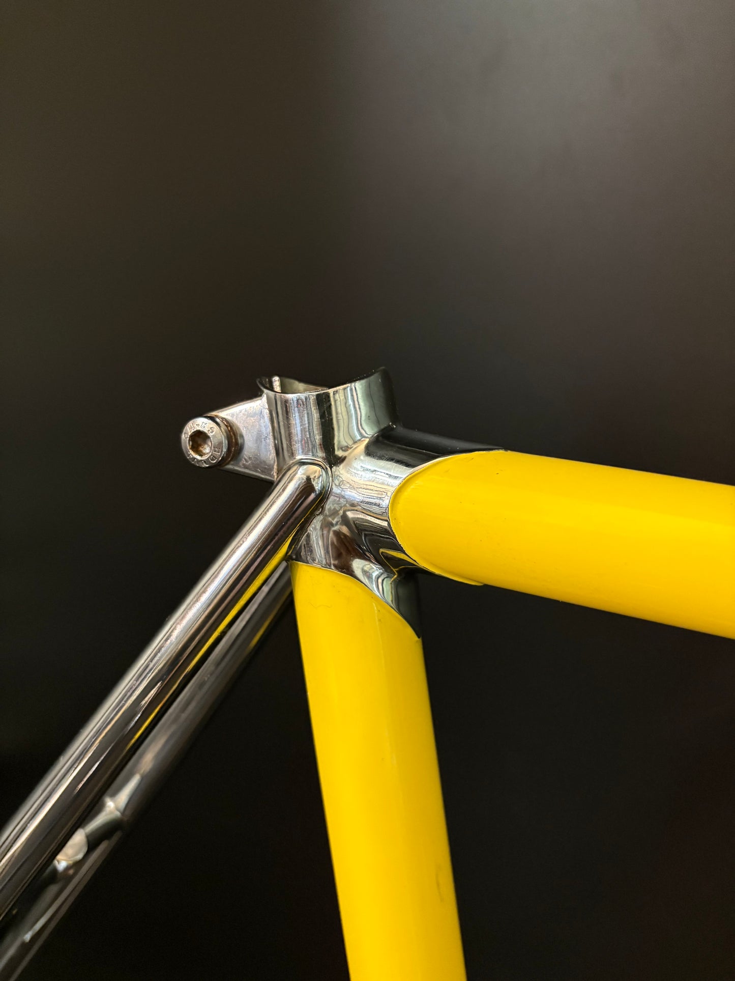 Look AC 364 Frameset Heritage Yellow/Chrome Small